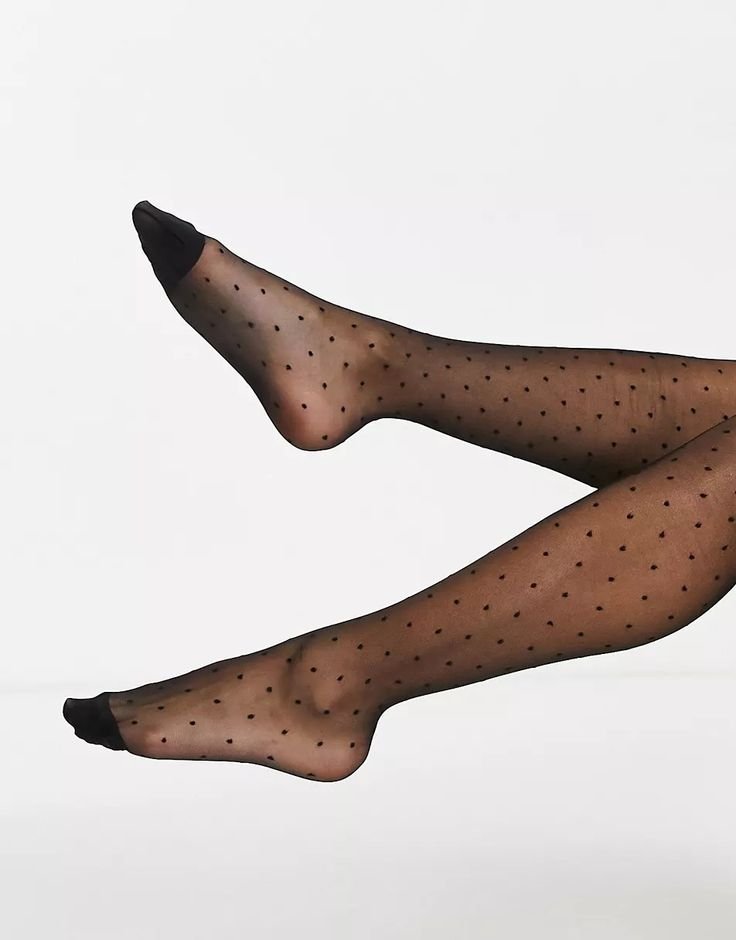 ASOS DESIGN mini dot tights in black _ ASOS.jpeg