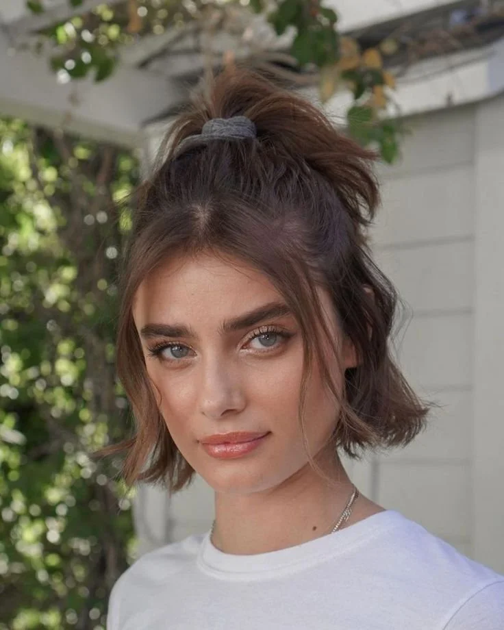 Trança para cabelo curto com muito charme..jpeg