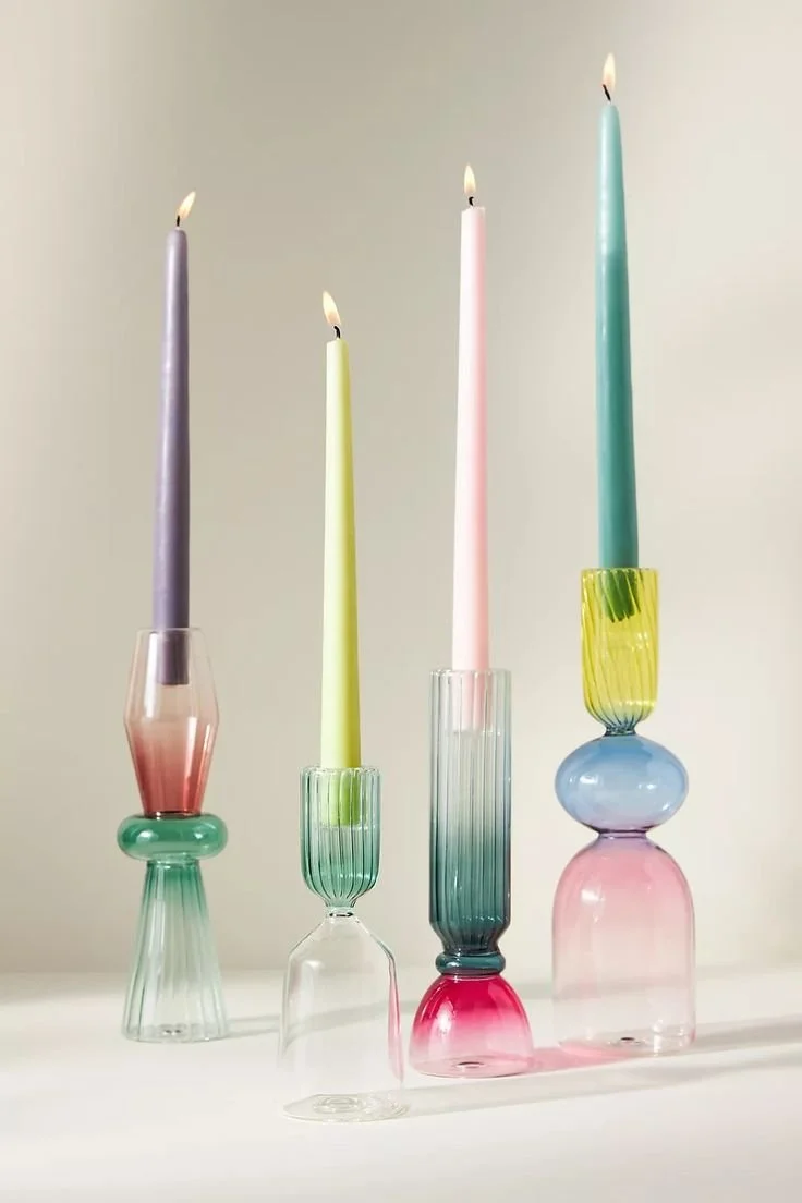 Calle Glass Taper Candle Holder-shopping-online.jpeg