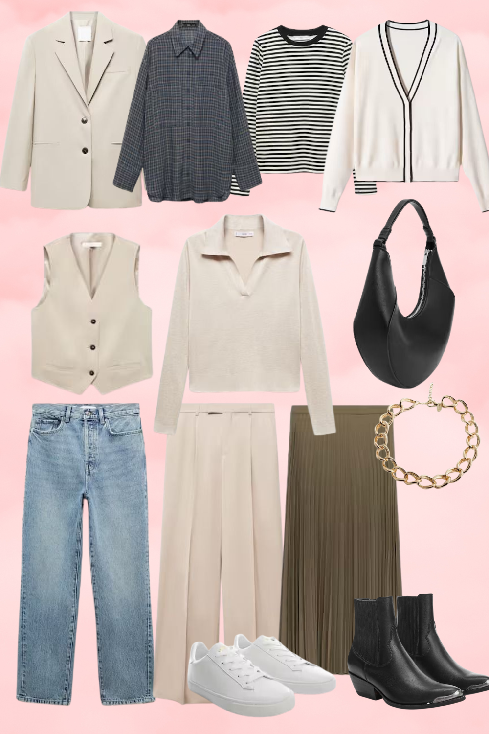 Guarda-roupa cápsula: 13 peças, 20 looks