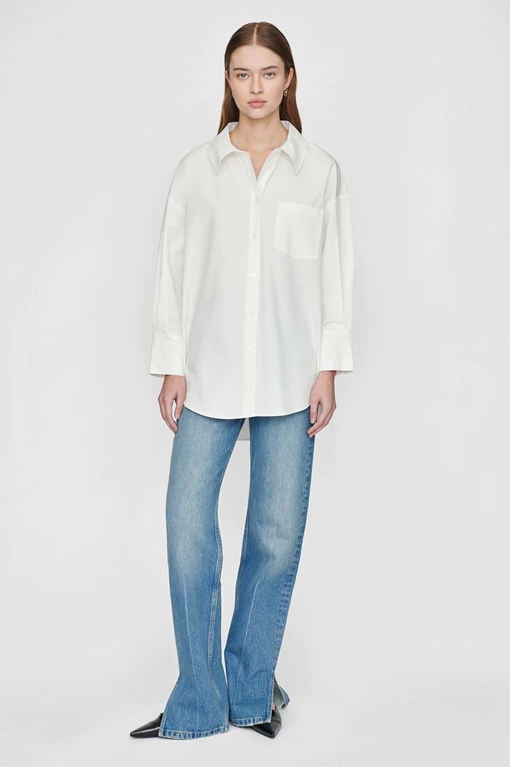 Mika Shirt in White _ ANINE BING.jpeg