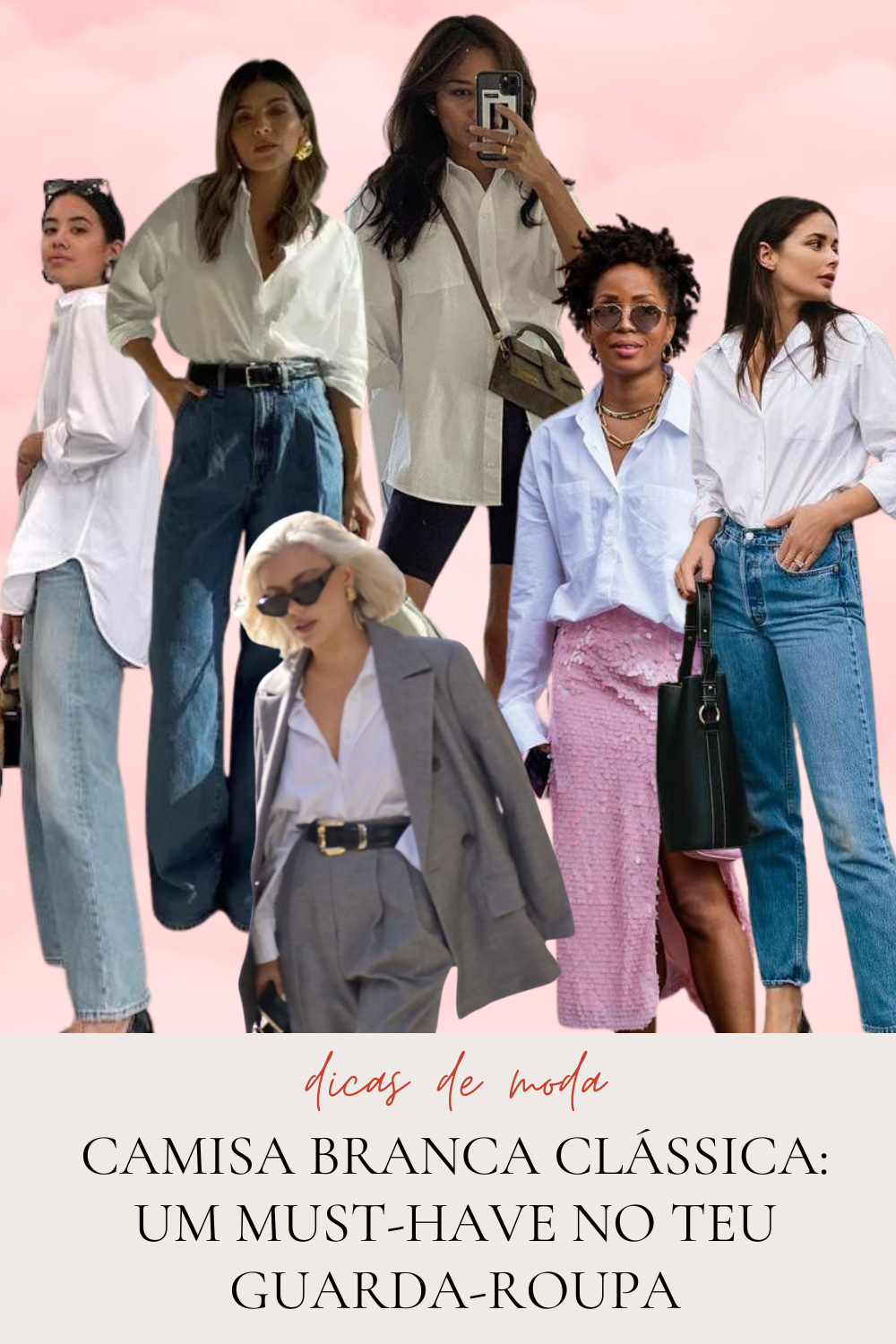 Camisa Branca Clássica: Um Must-Have no Teu Guarda-Roupa