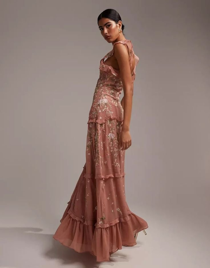 ASOS DESIGN Bridesmaid cami embellished maxi dress with embroidery in rose _ ASOS.jpeg