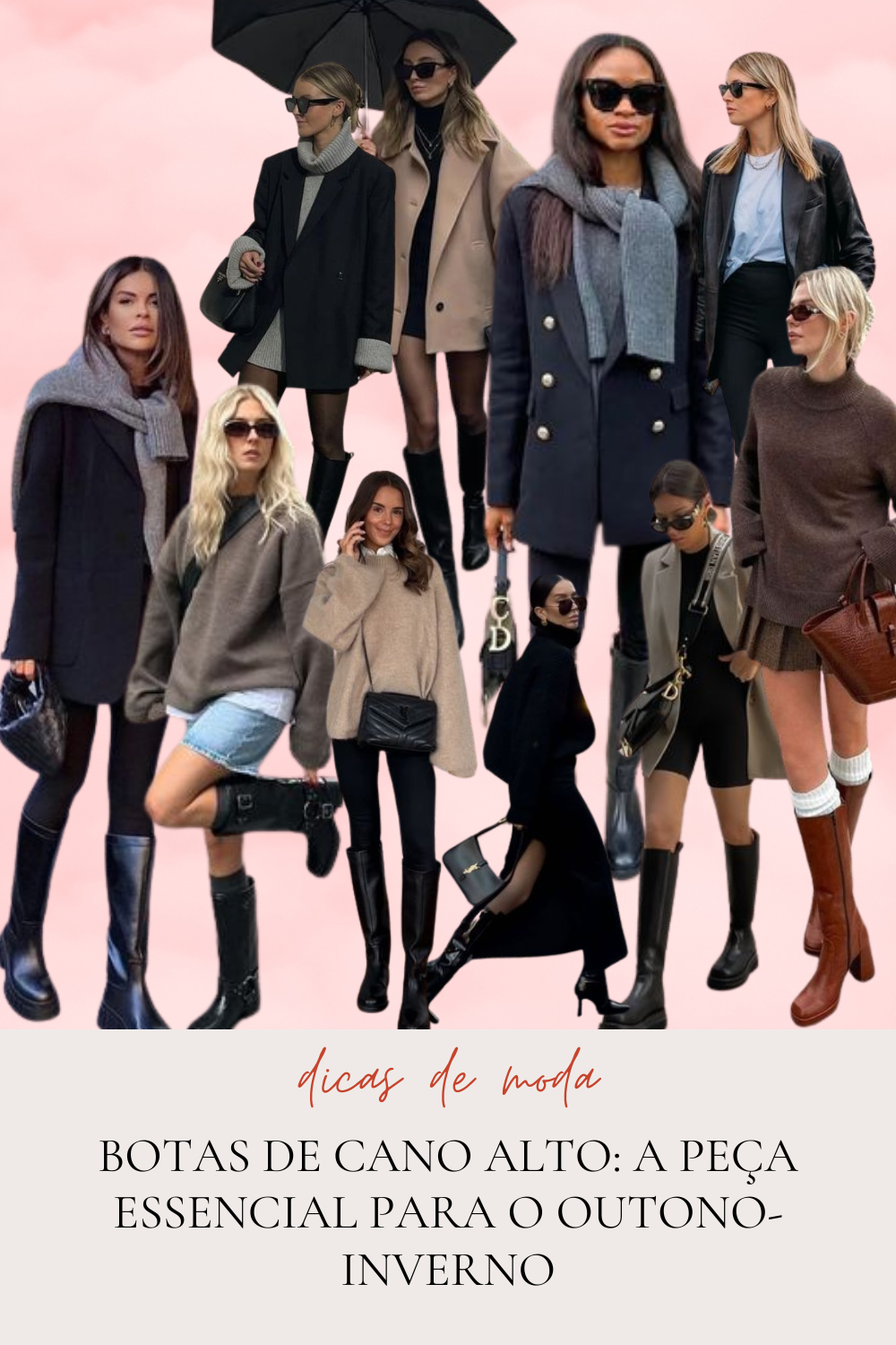 Botas de Cano Alto: A Peça Essencial para o Outono-Inverno
