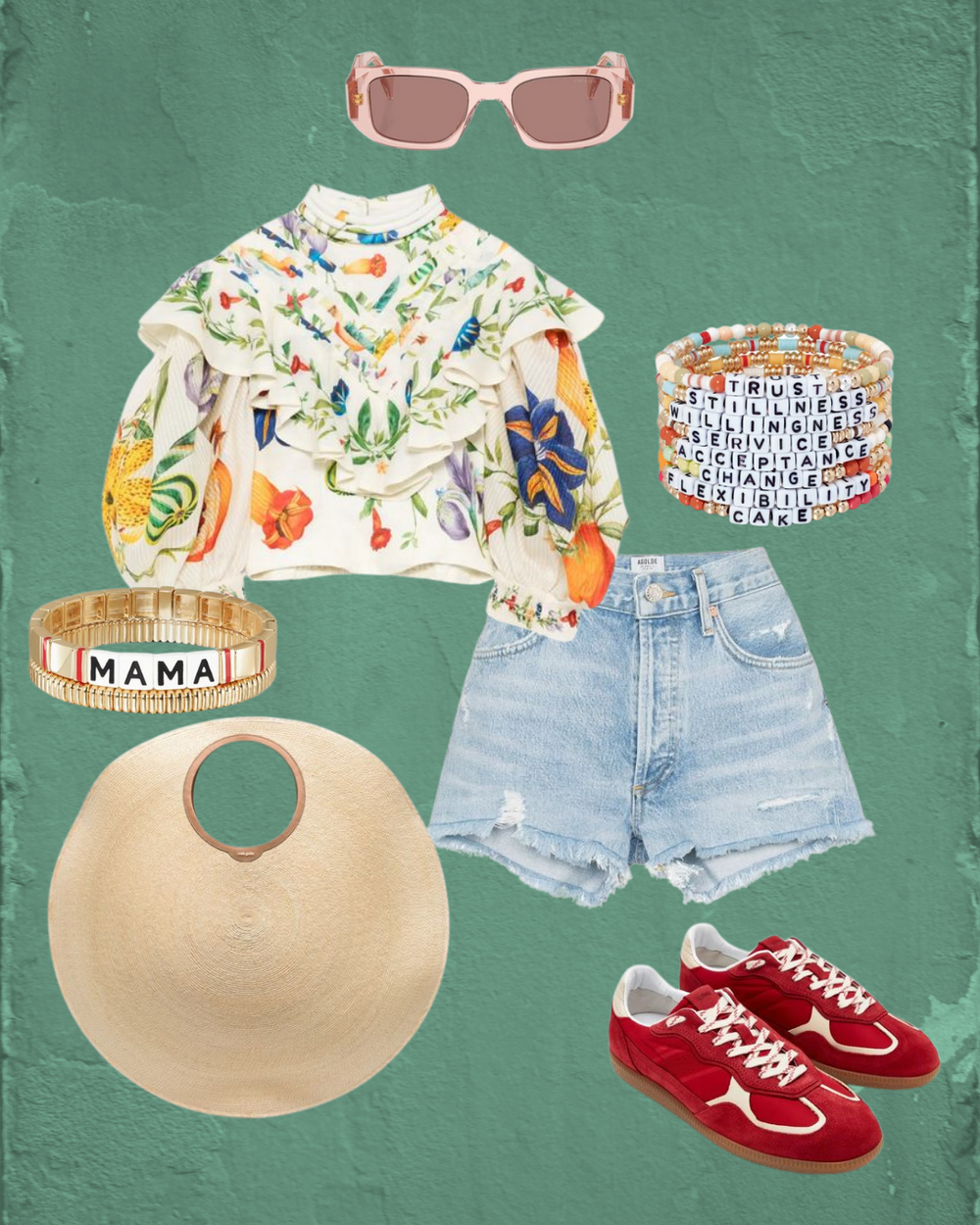 look-verao-casual-chic-com-calcoes-mala-palha-blusa-floral-tenis-vermelhos-acessorios-modernos-shopping-online.png