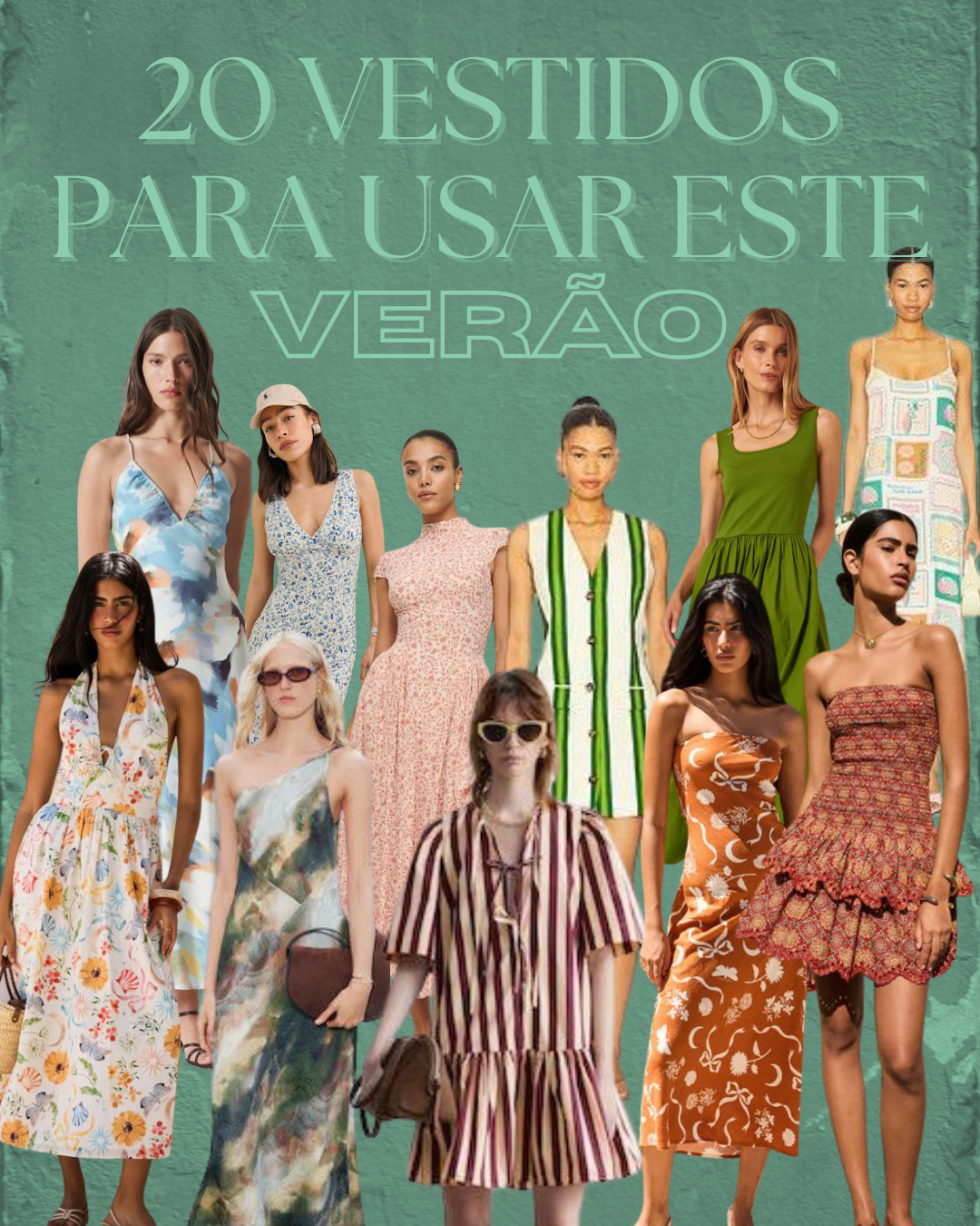 20 VESTIDOS PARA USAR ESTE VERÃO