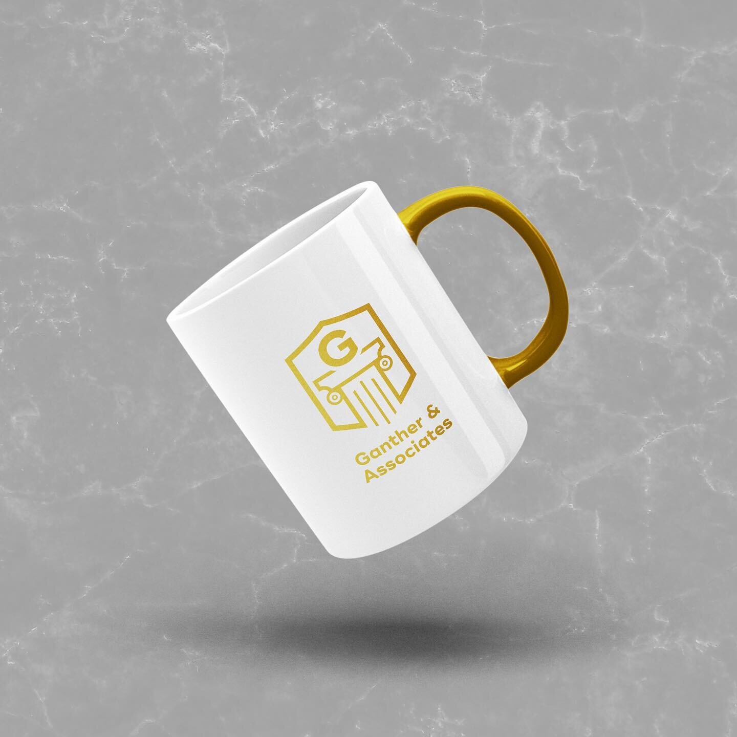 Coffee is best served out of cups at Ganther &amp; Associates. Since 1960 Jay and his family have been taking care of families and businesses with their financial needs. 

#logo #logodesign #graphicdesign #mockup #coffee #coffeecup #logos #logoinspir