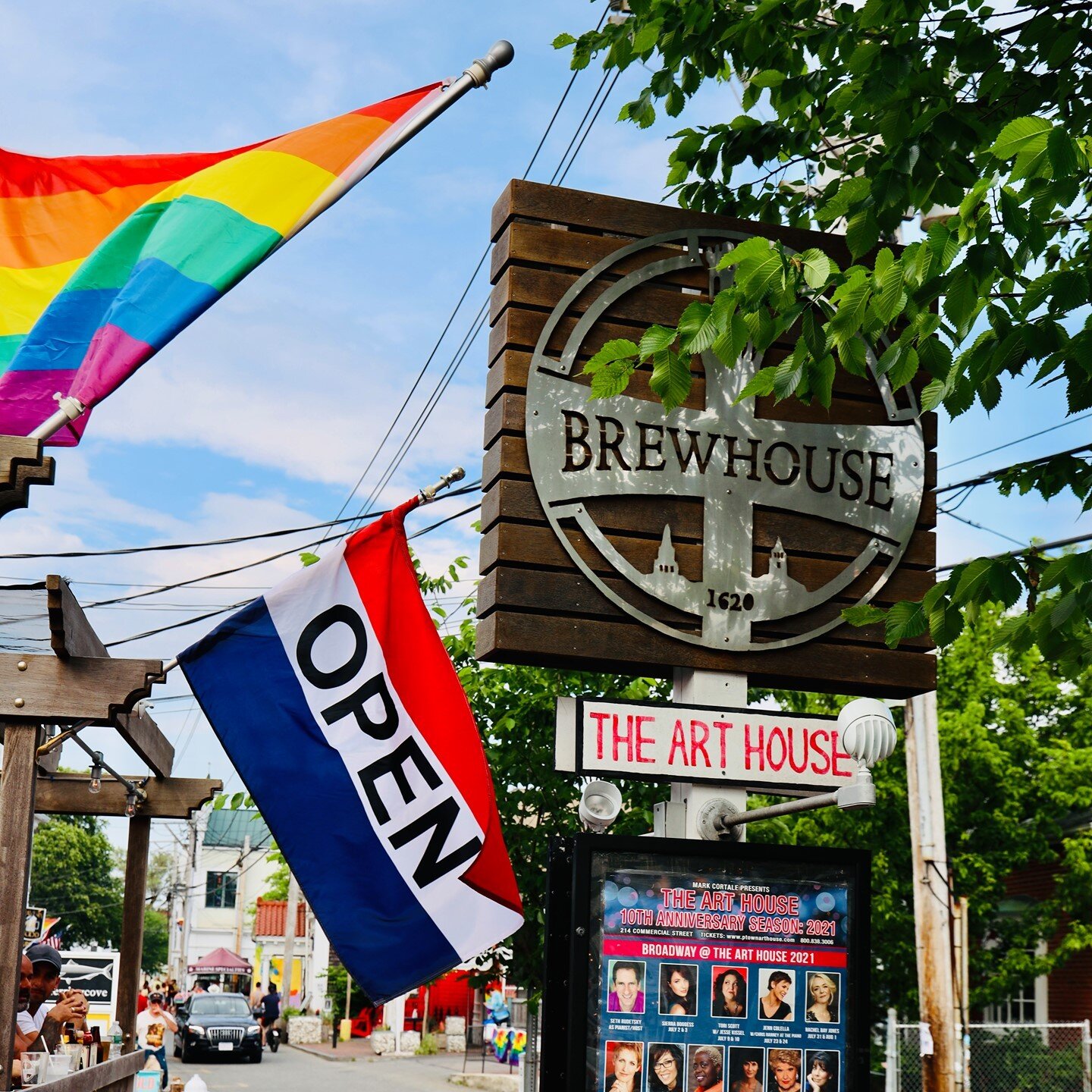 Client Spotlight! ✨ We're so excited to be working with our friends at 1620 Brewhouse in Provincetown! Located right on Commercial Street, they have a great patio and fun &amp; unique menu that has something for everyone; but if you're a beer and bur