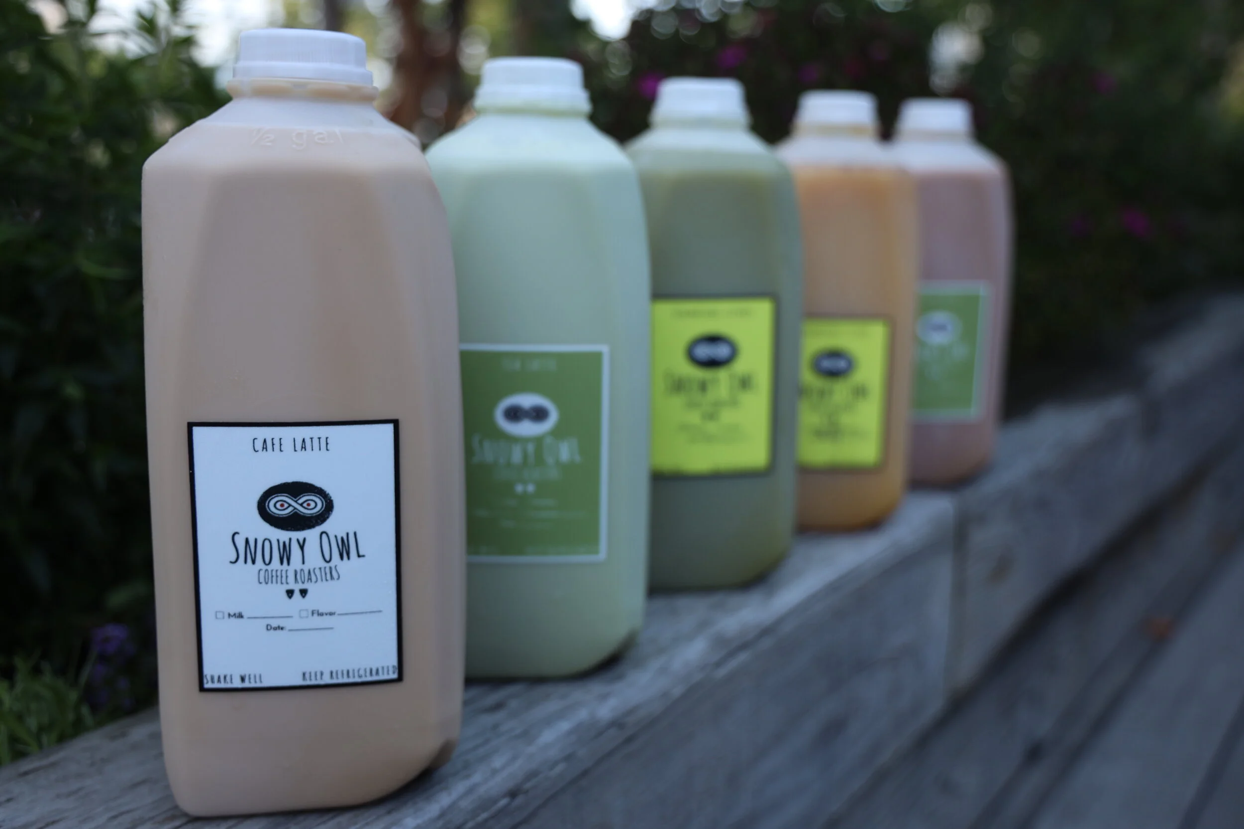 Snowy Owl Coffee Roasters | label design