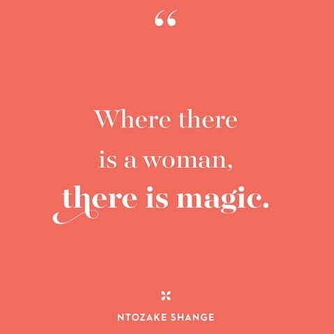 Where there is a woman, there is magic....
.
.
.
.
#internationalwomensday
