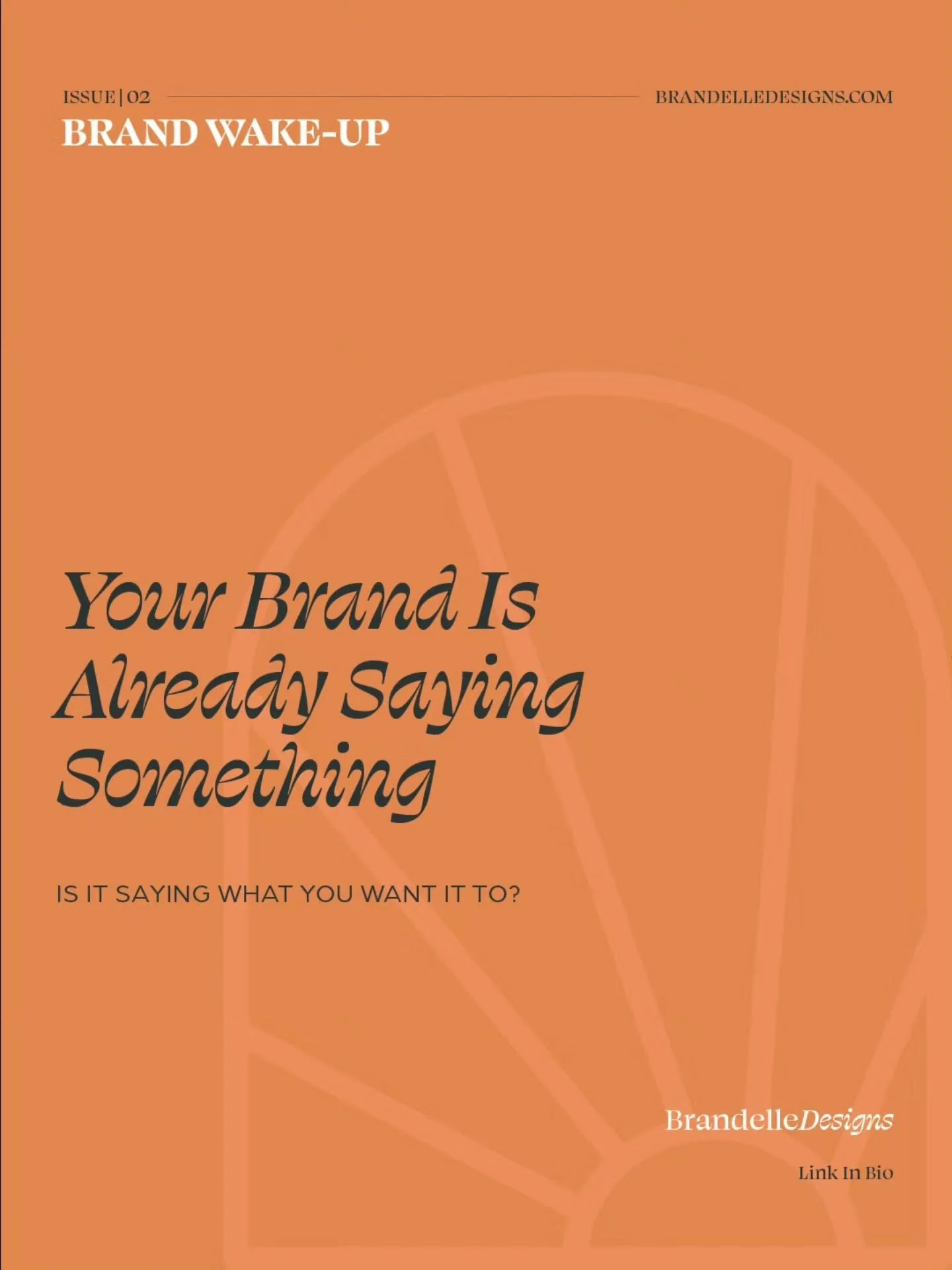 Your brand is already saying something.

The question is whether it is saying what you actually want it to.

Every color choice. Every font. Every photo on your website. The way your Instagram looks when someone lands on it for the first time. All of