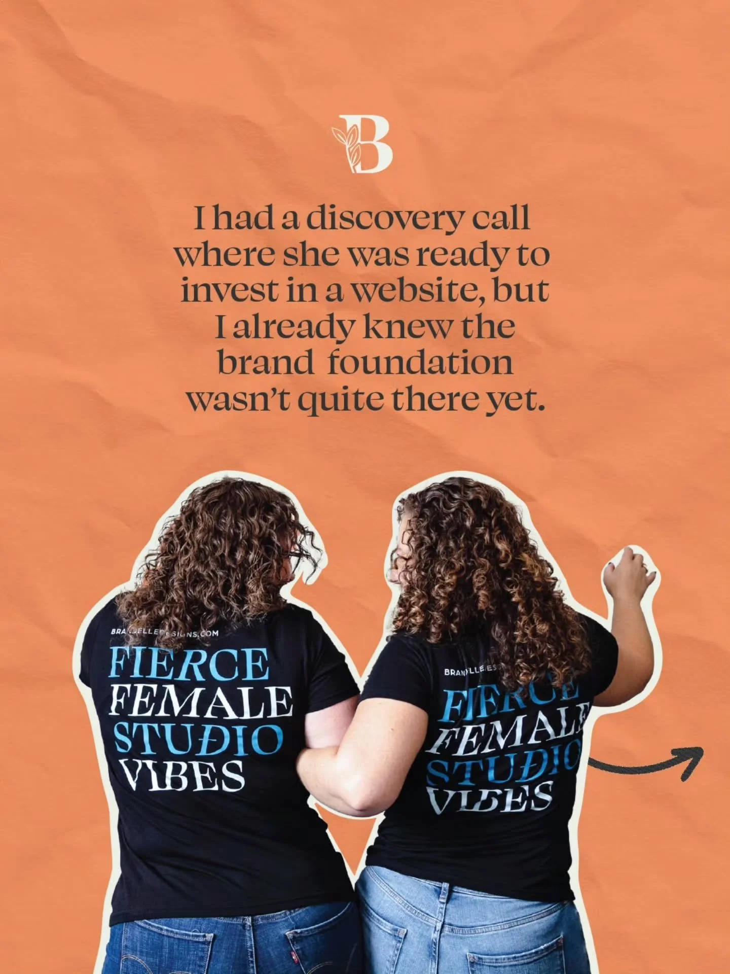 I had a discovery call that reminded me why a strategic brand and website can feel so different when they are actually built to support where your business is going.

Most of the women entrepreneurs and service providers I talk to are not starting fr