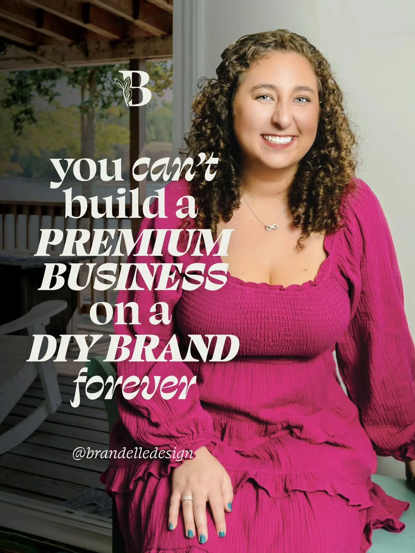There comes a point where the version you pieced together just to get started can&rsquo;t carry the business you&rsquo;re building anymore.

That doesn&rsquo;t mean you did it wrong. It means you&rsquo;re ready for a brand with more depth &amp; a str