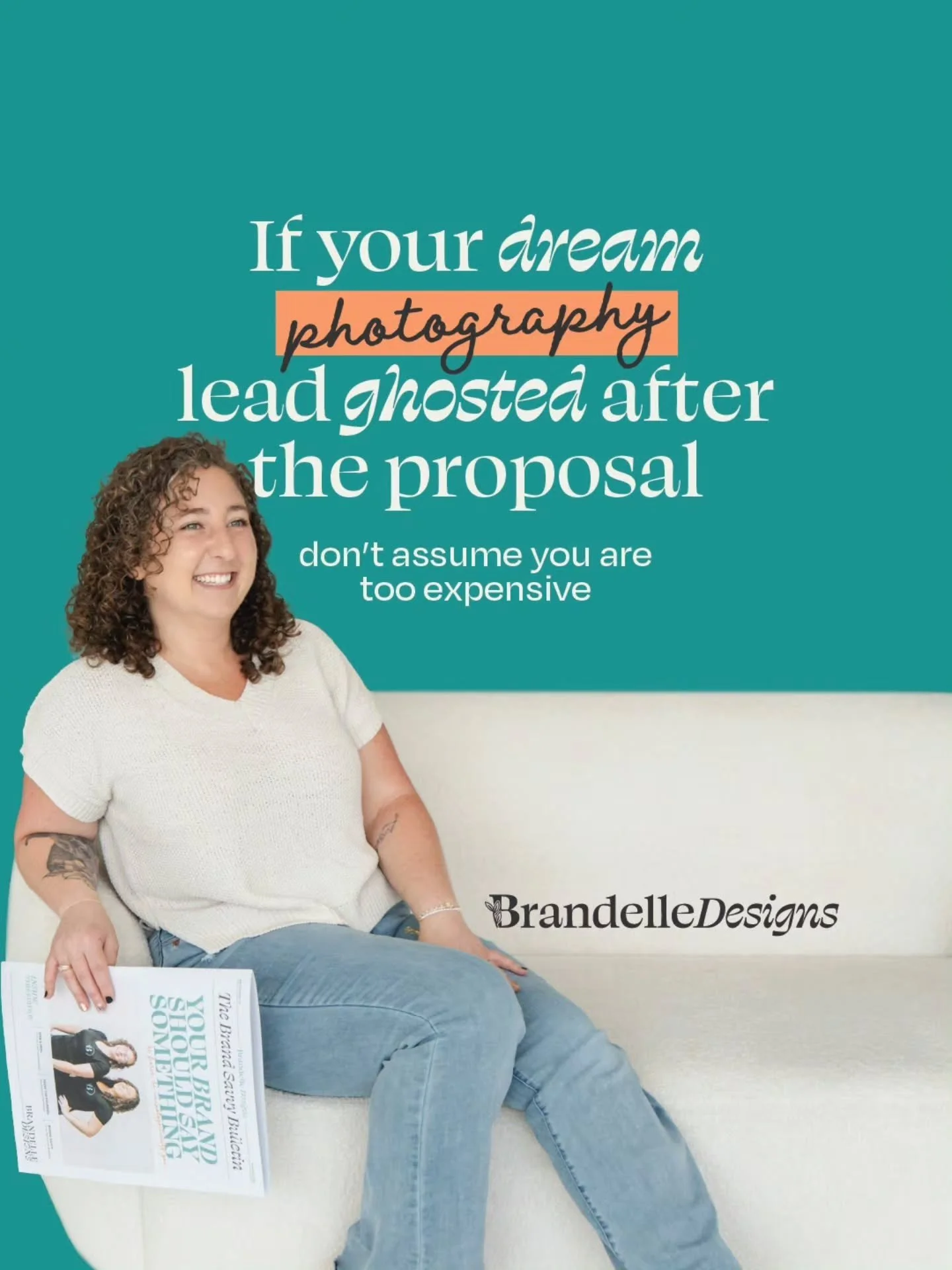 I see photographers get stuck thinking they are too expensive. When the real issue might simply be hiding behind an outdated brand that doesn&rsquo;t tell their full story.