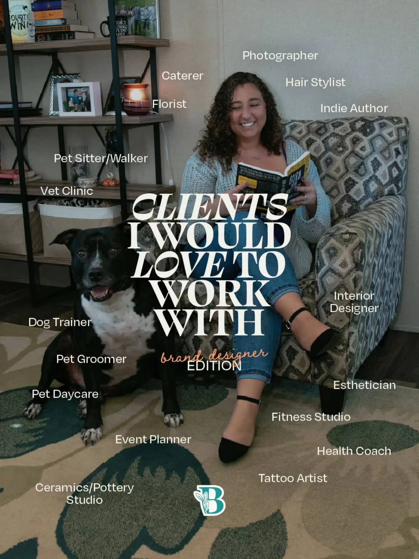 Apparently, I have a type. 😂 

While it may seem like I enjoy working with a wide variety of clients, I'm actually drawn to woman owned brands where the experience is part of the service they provide. 

Like the photographer who makes you feel so co
