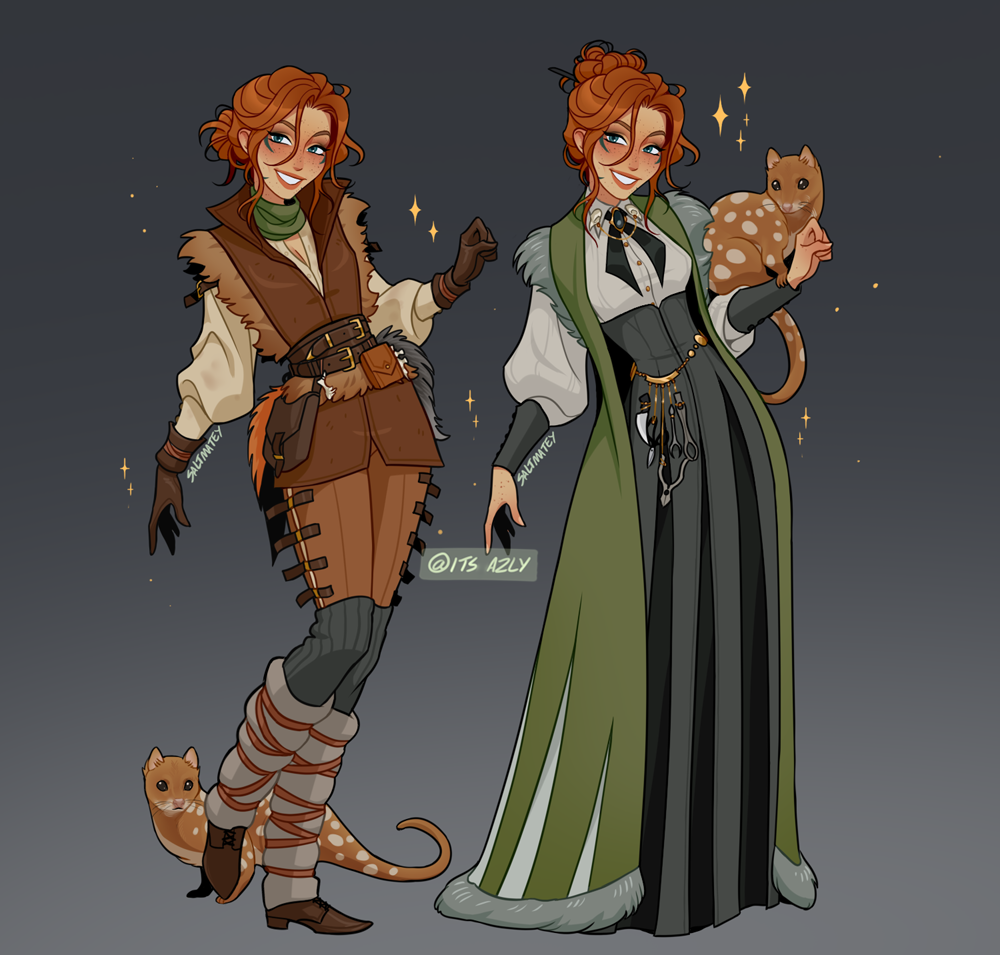 Combined Outfits by Saltmatey
