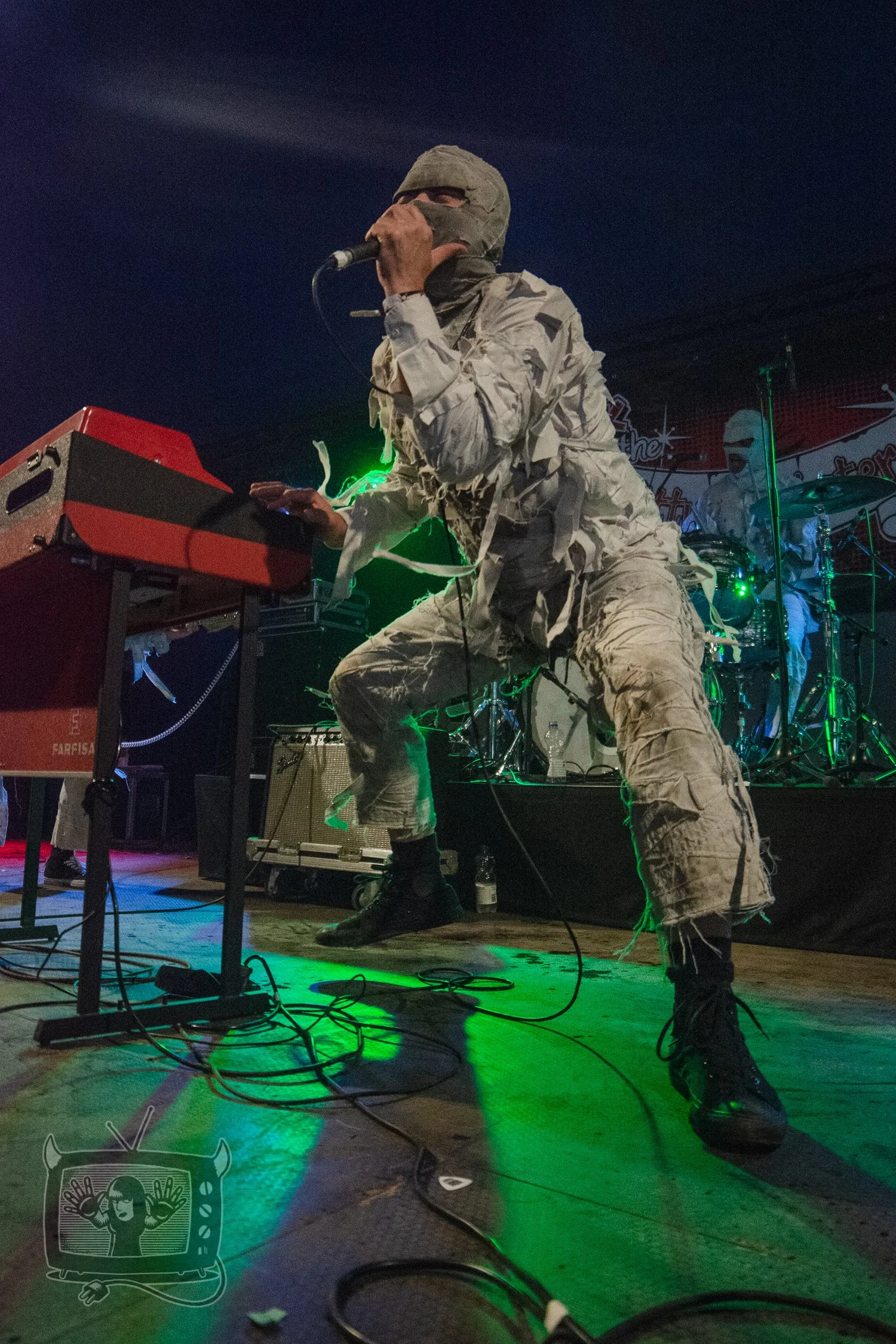 The Mummies, Sjock Festival 2018 - A3 fine art print