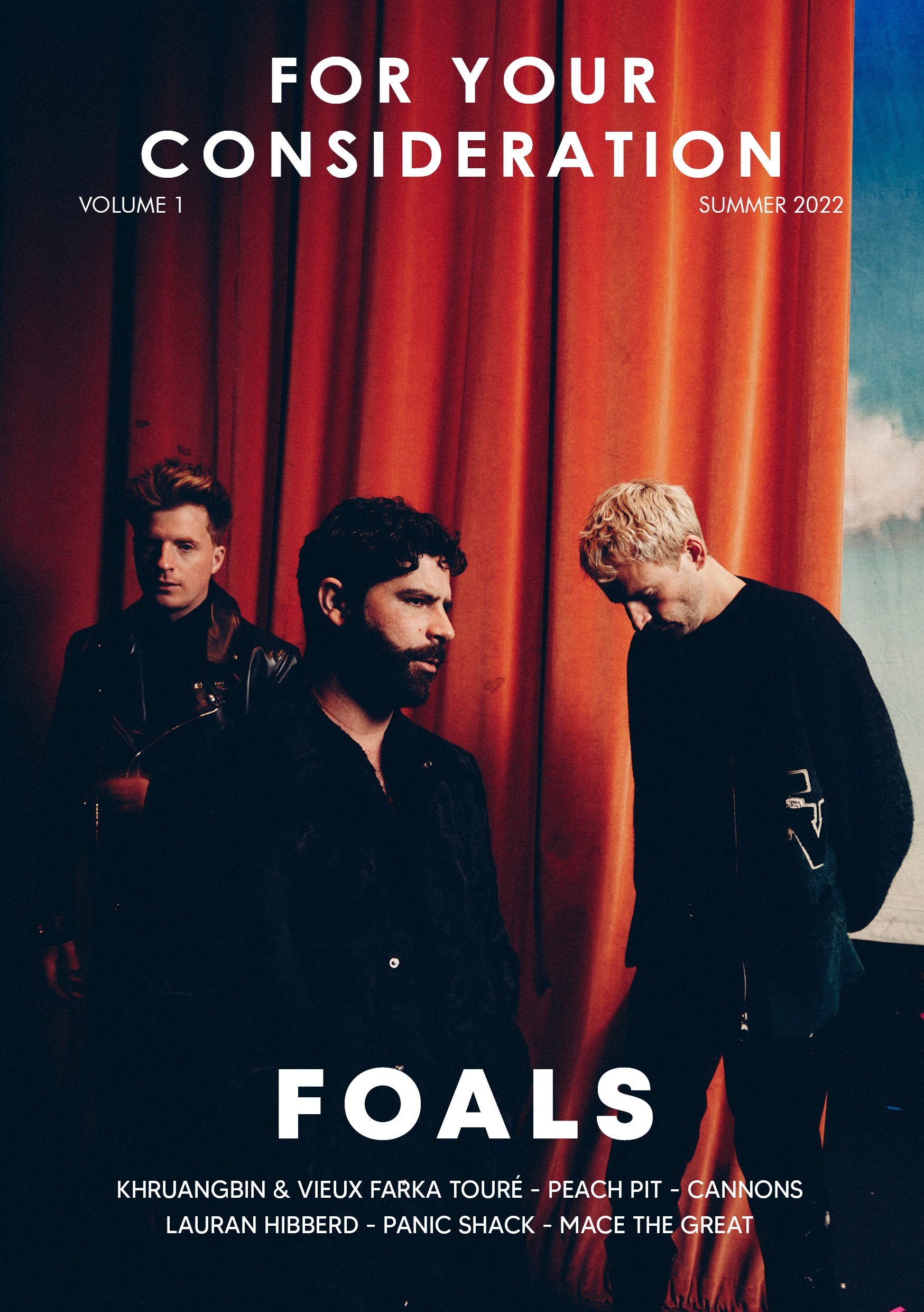 For Your Consideration - Volume 1 - Foals - Summer 2022