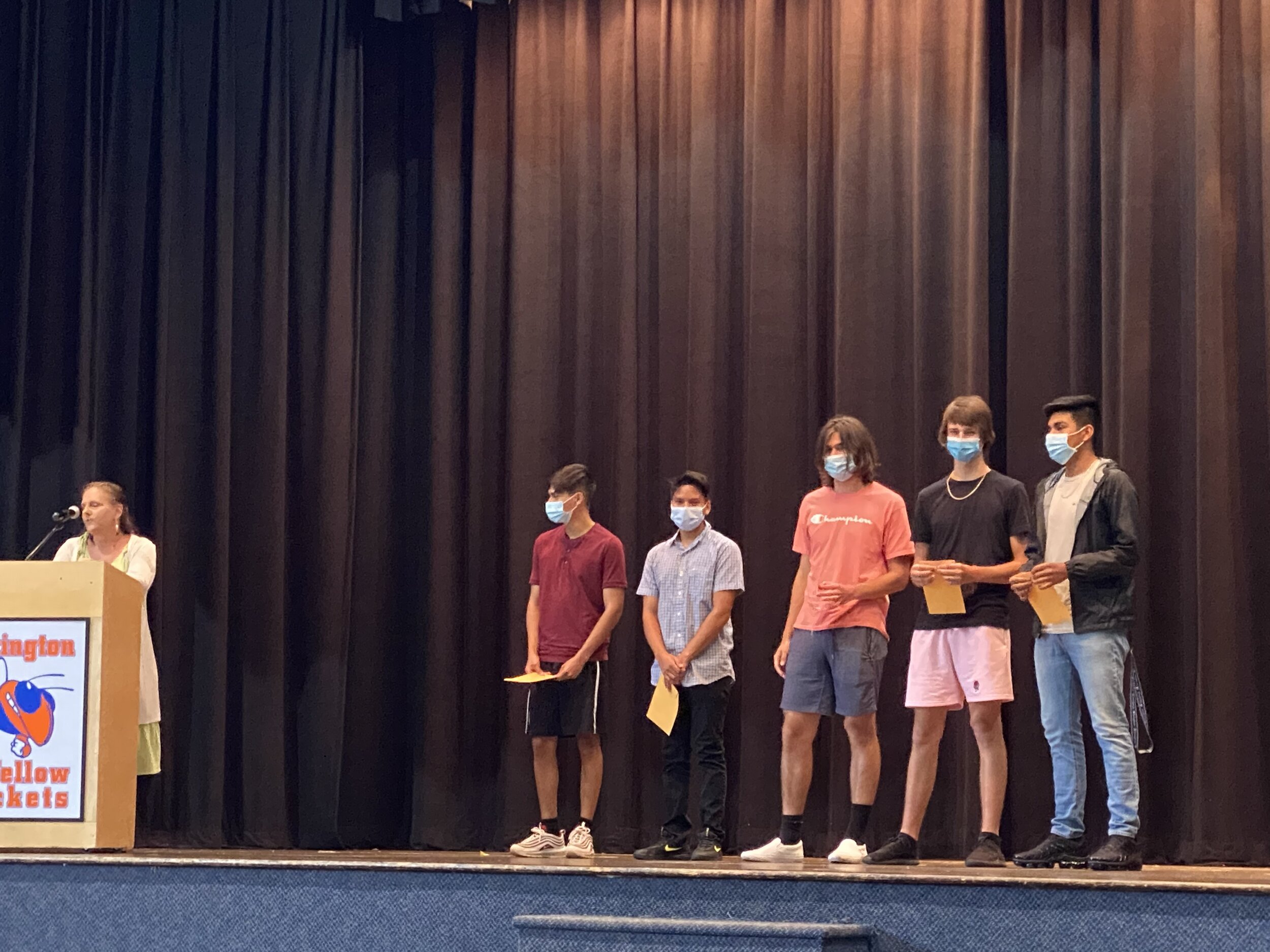 LSHS student-athletes honored at awards program