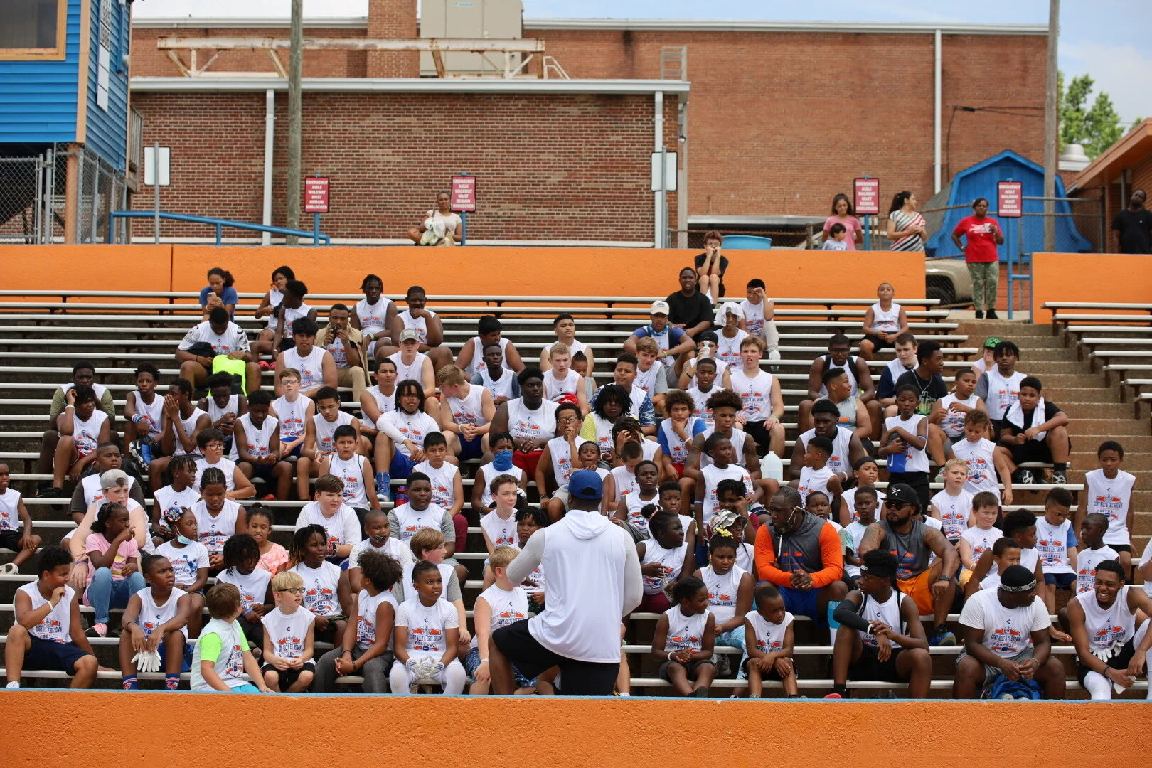 Football camp was full of surprises for participating students