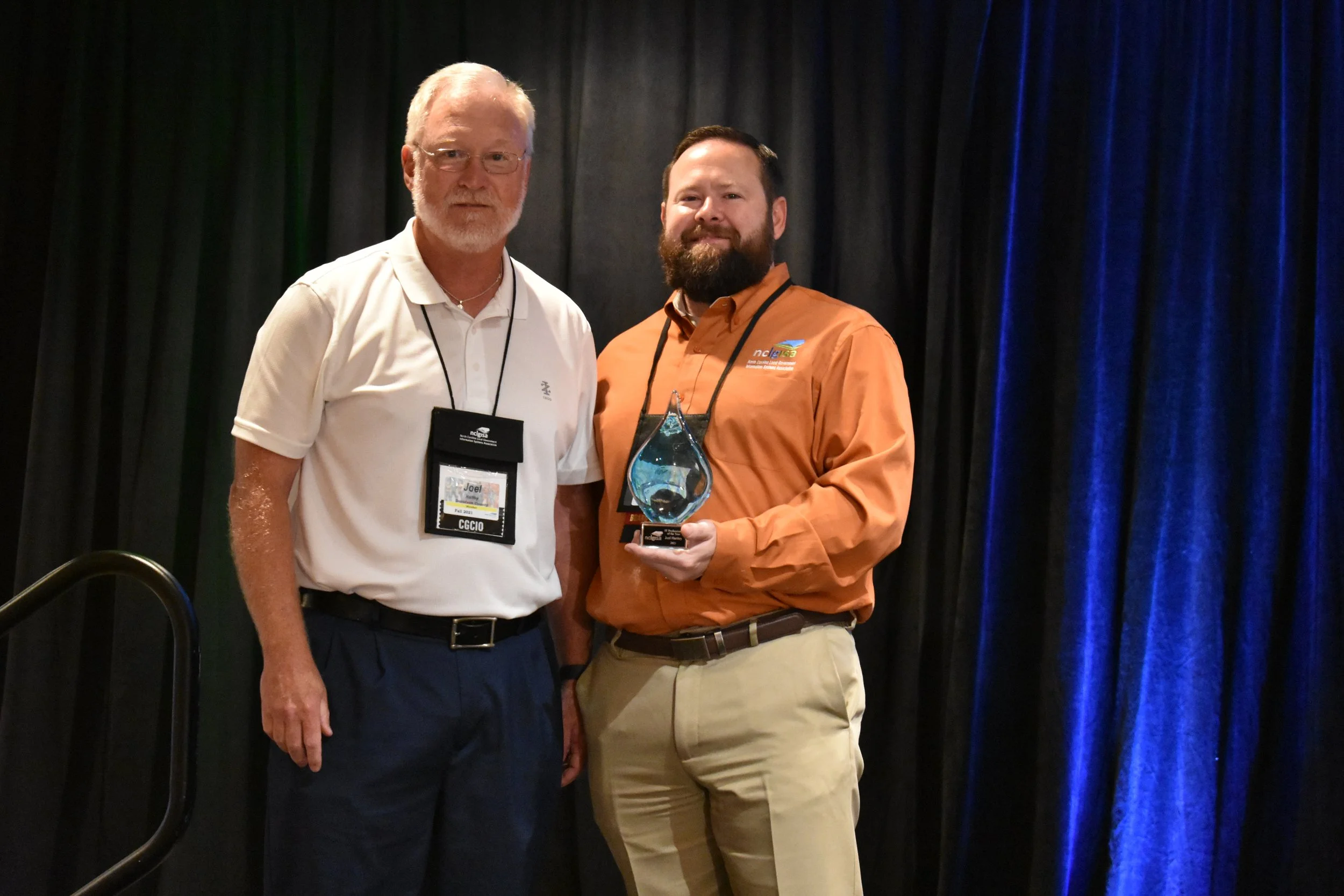 Hartley selected as NCLGISA’s 2021 IT Professional of the Year