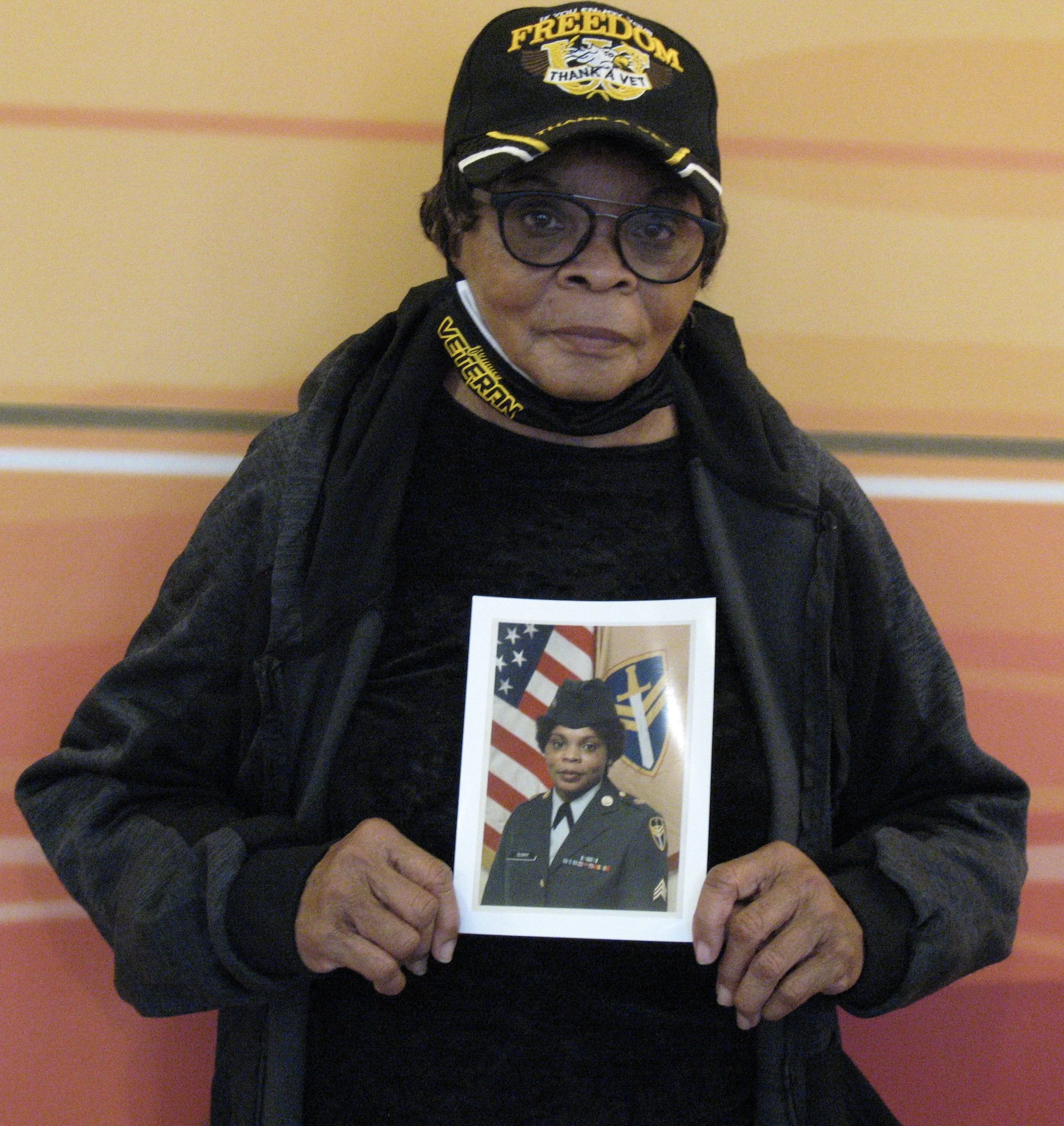 Terry says Veterans Day makes her feel special