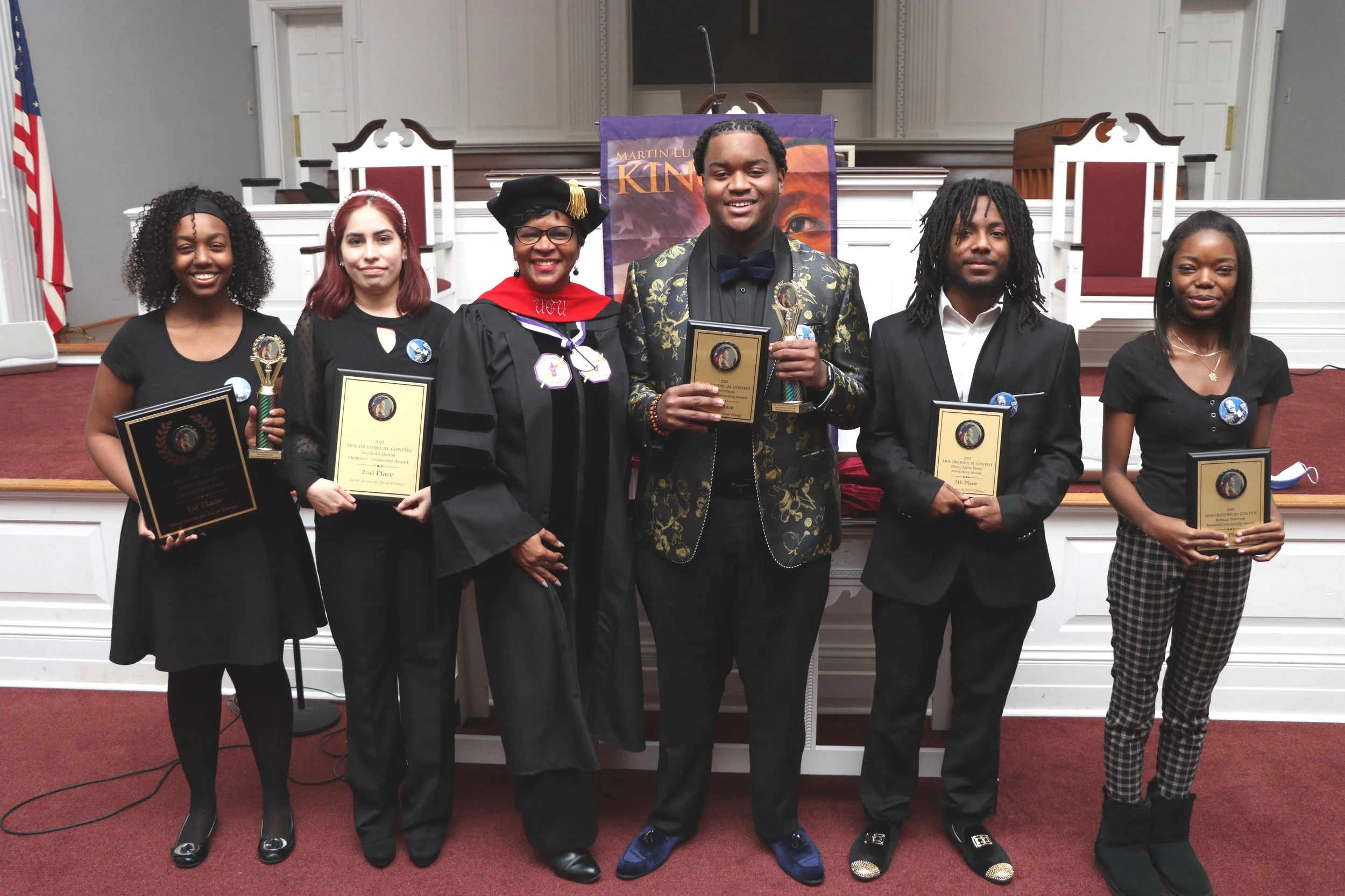 MLK Oratorical Contest winners awarded