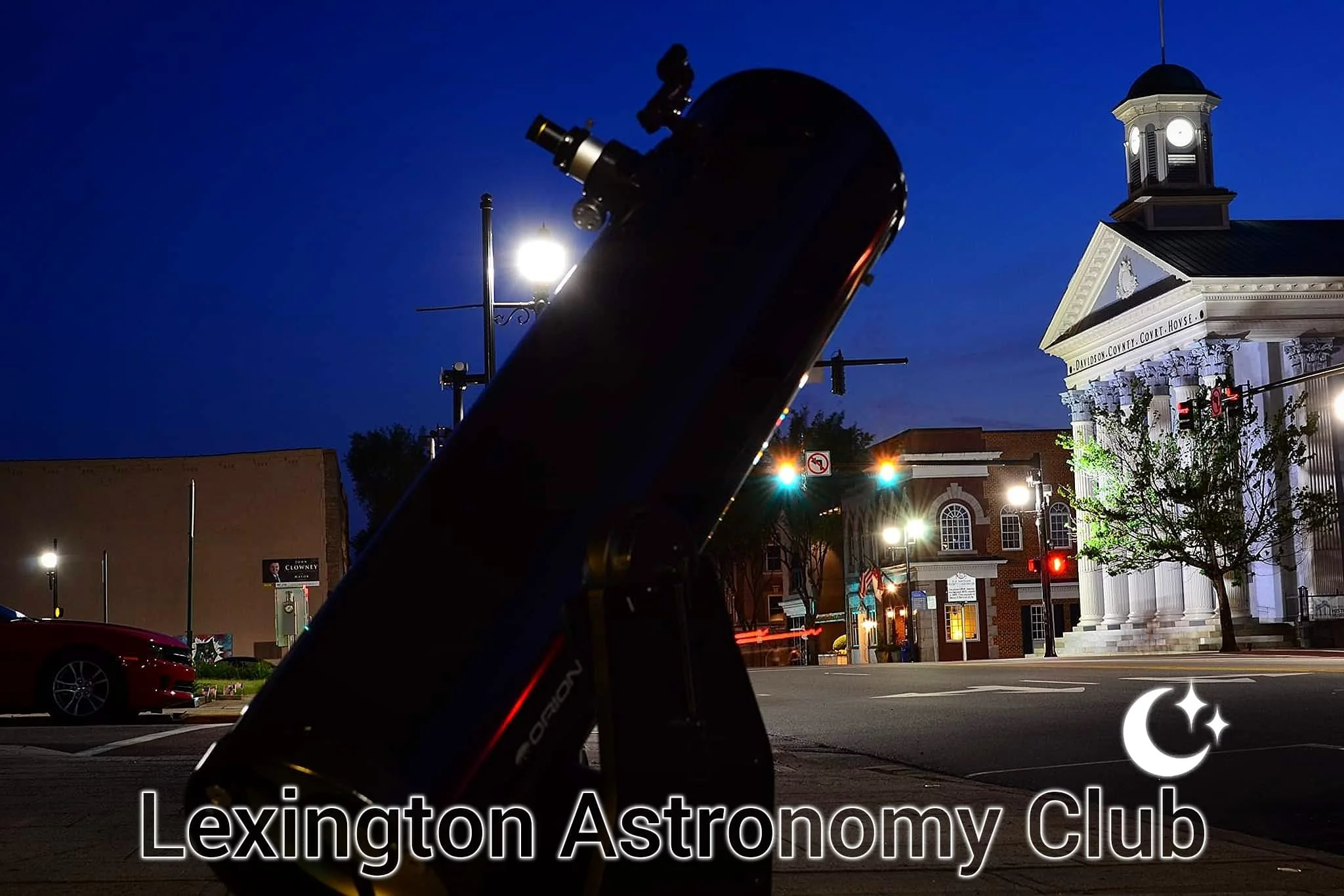 Astronomy Club Gazing at the stars at Bull City —
