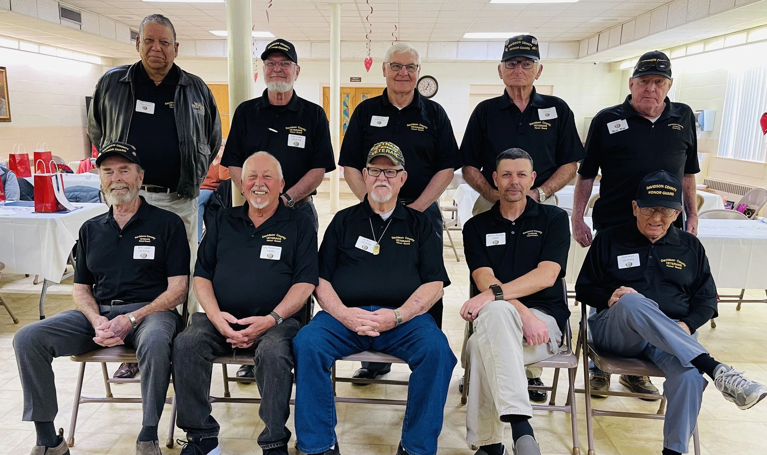 NSDAR hosts luncheon for Davidson County Honor Guard