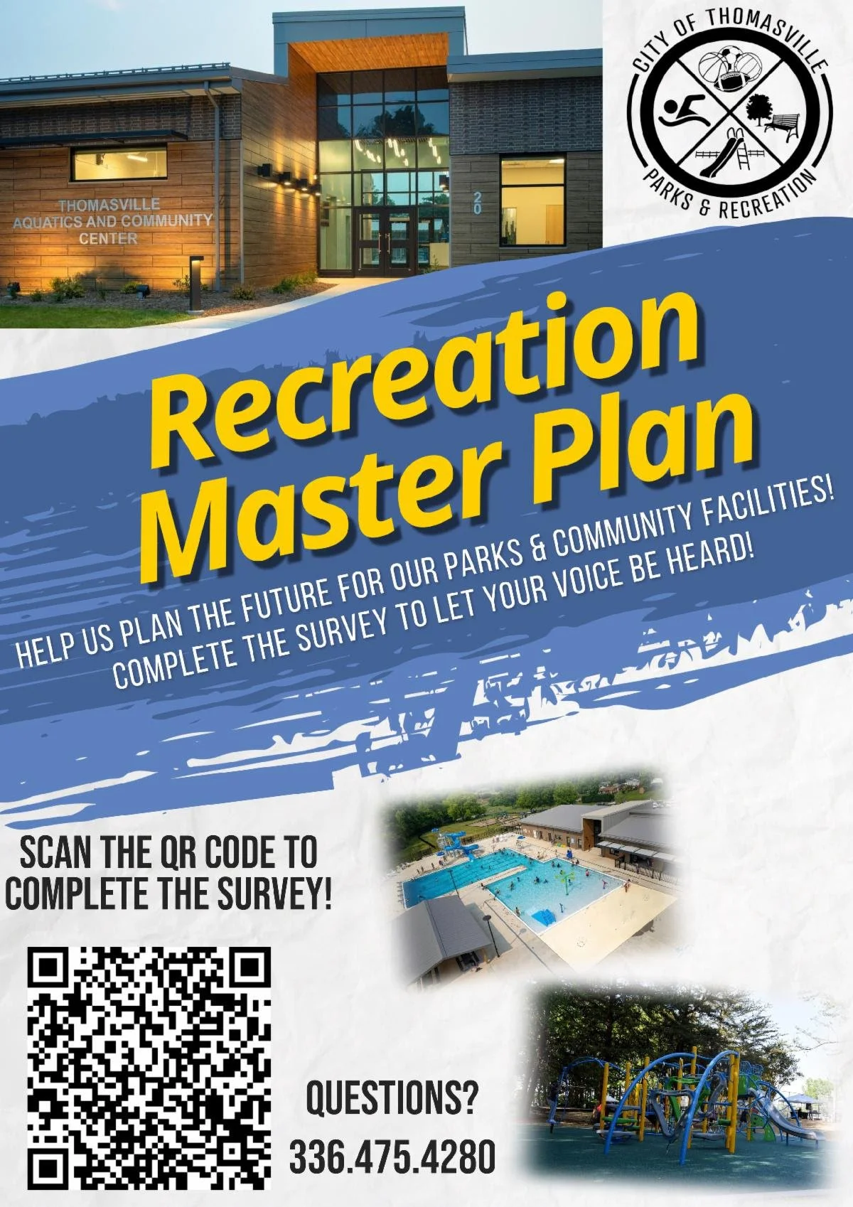Thomasville Recreation Master Plan Survey —