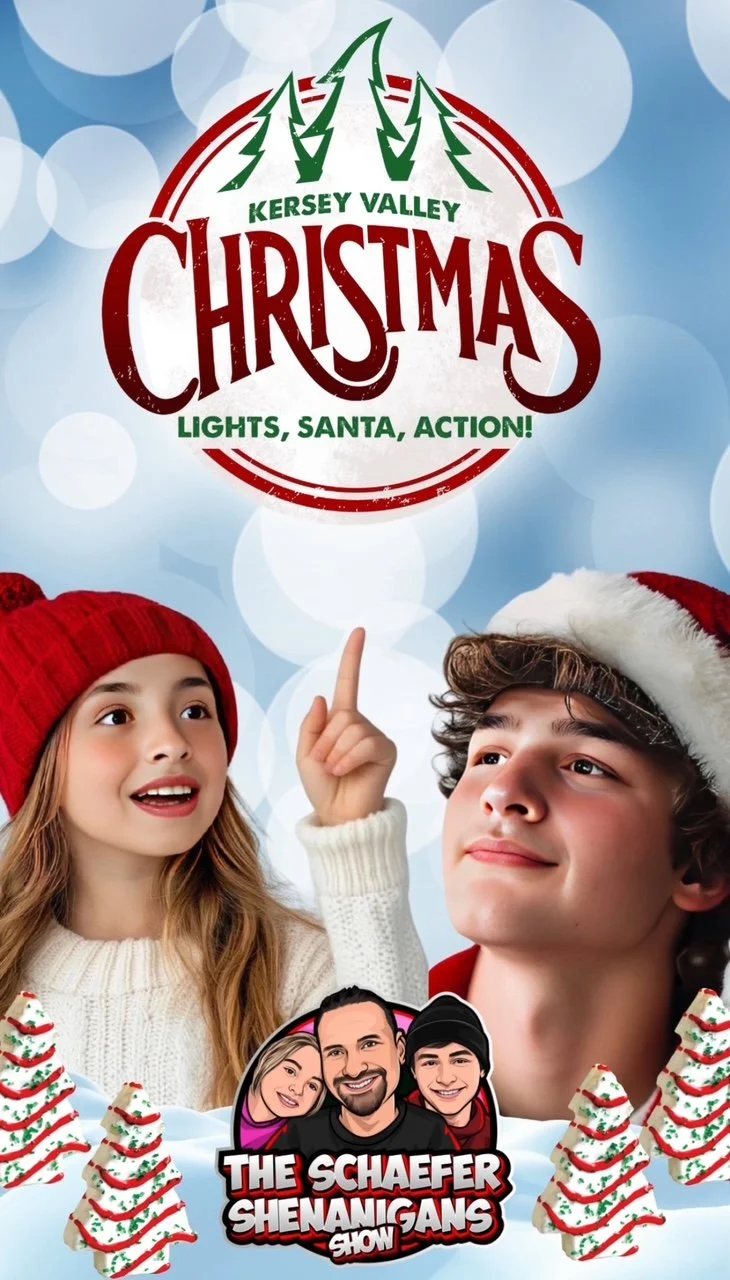 Local podcast the Schaefer Shenanigans team with Creating Disney Magic and Kersey Valley Christmas this holiday