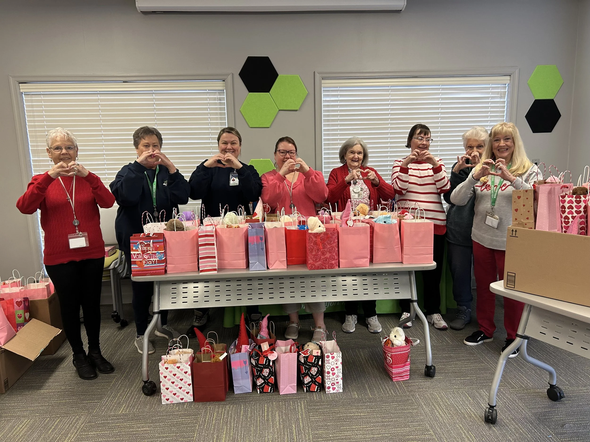 Hearts for Hospice showers patients with love