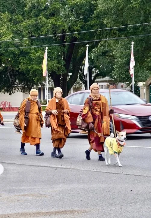 When will the Monks be here? The Walk for Peace teaches patience