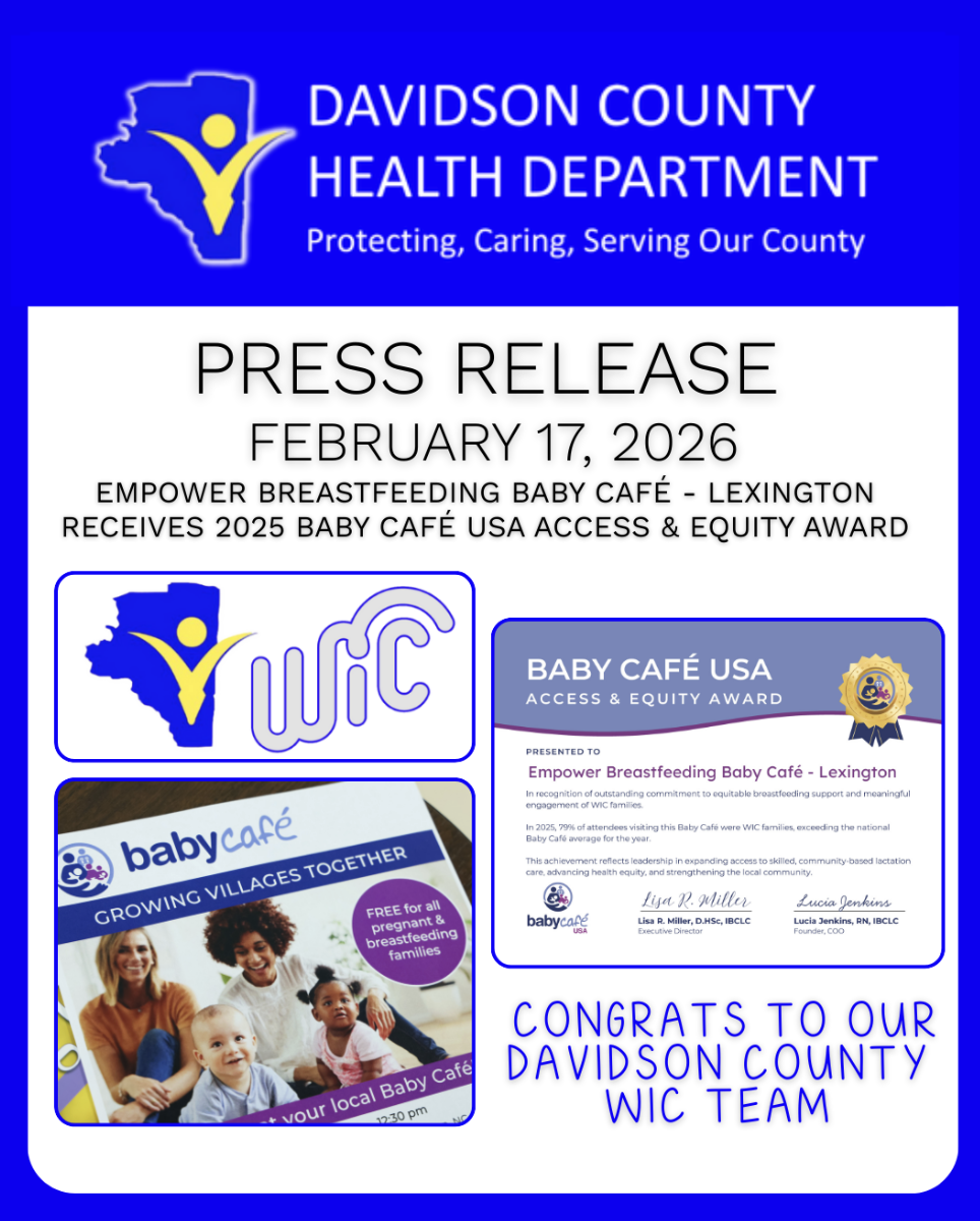 Press Release: Lexington Baby Cafe receives grant award and recognition