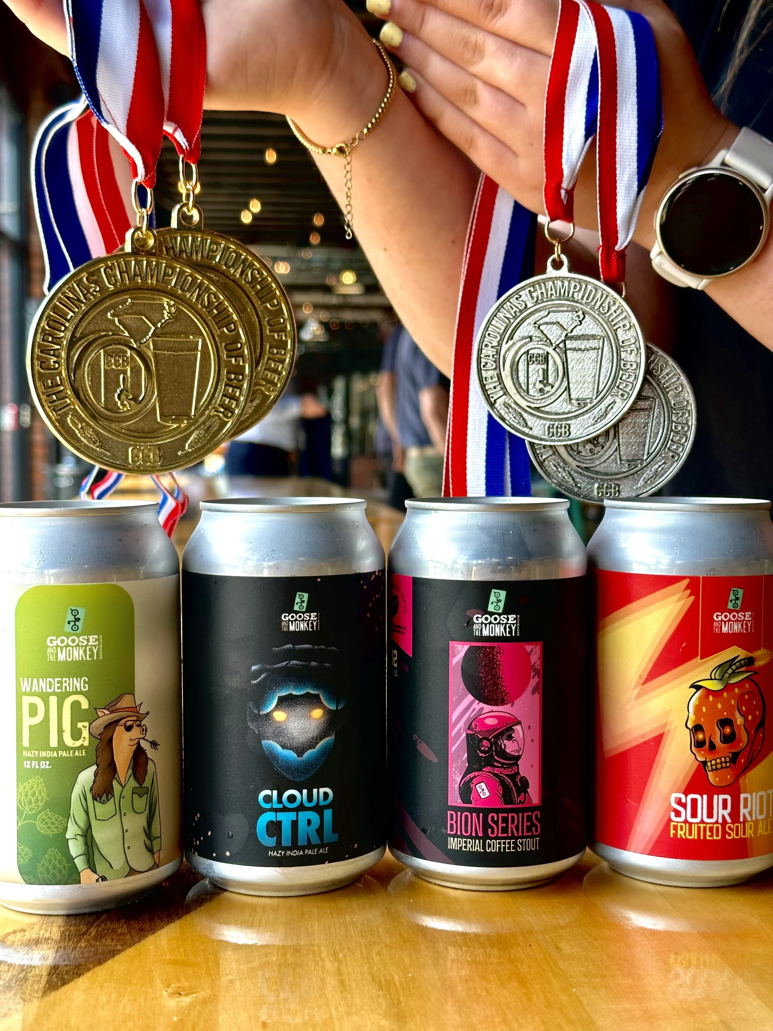 Wandering Pig and other Goose and Monkey Beers Bring Awards to Davidson County
