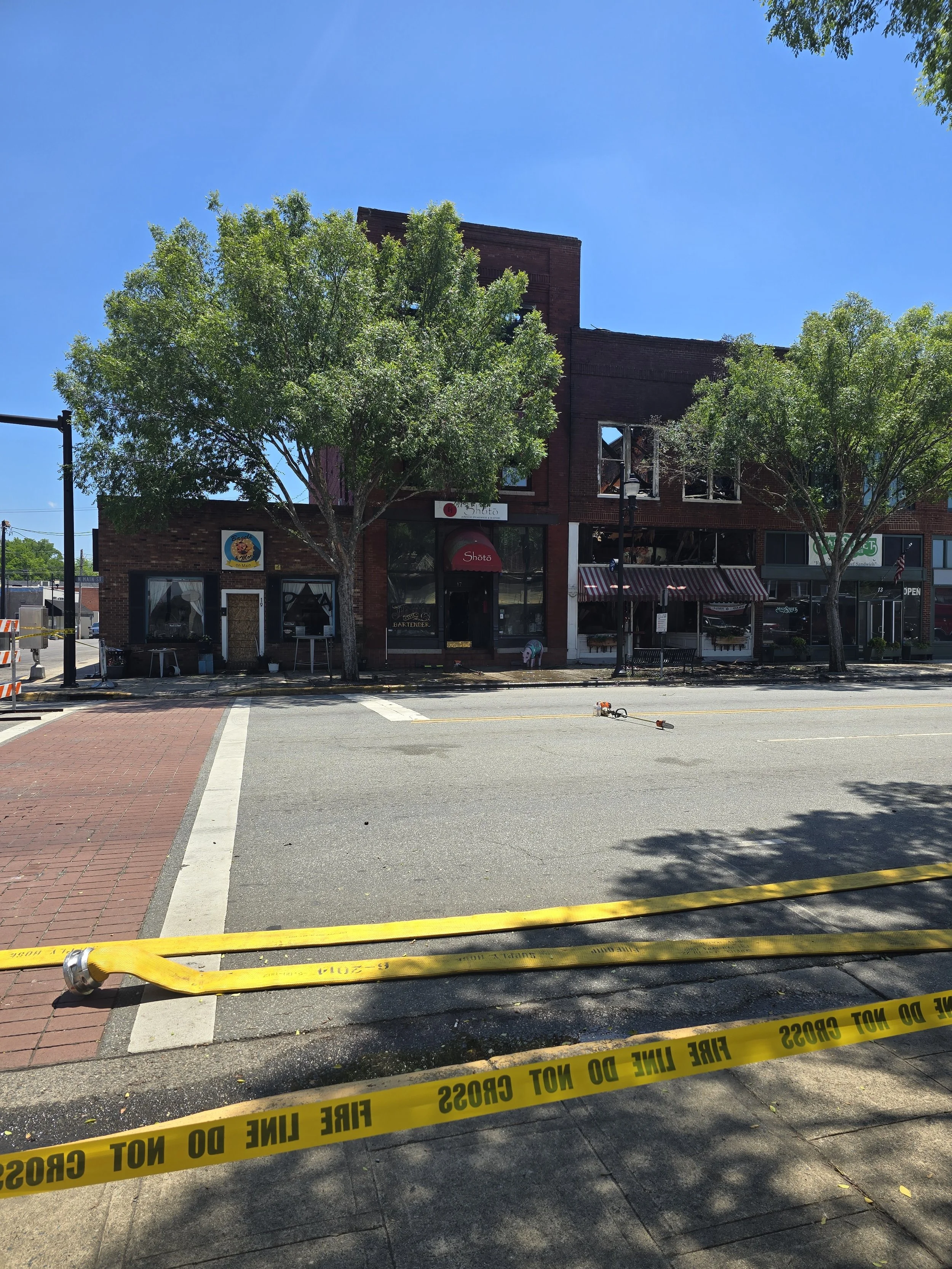 Update: Historic Uptown Lexington Buildings Lost in Overnight Fire, No Injuries Reported