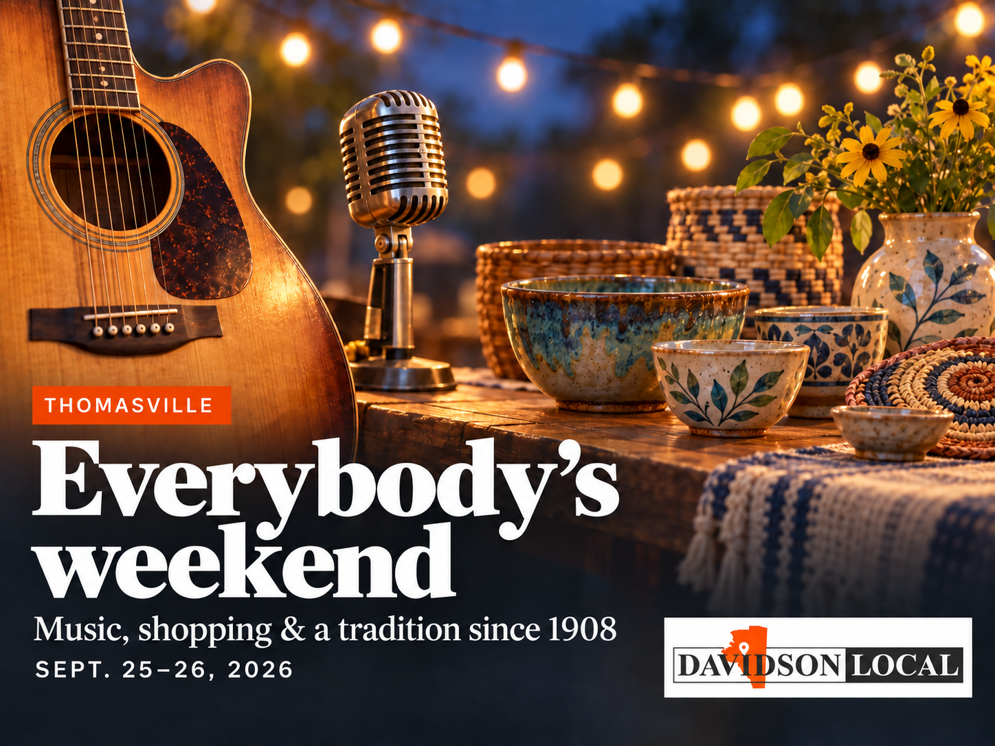 Everybody’s weekend brings music, shopping and a century of history to Thomasville