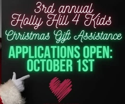 Holly Hill Cares Opens Applications for Christmas Gift Assistance