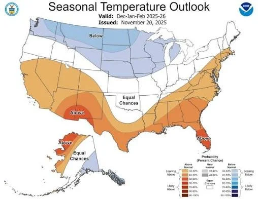 El Nino projected to impact most counties this winter