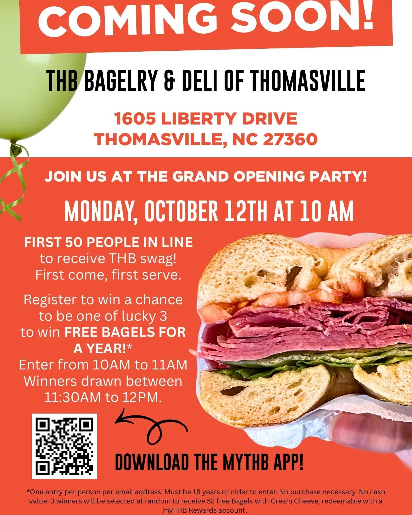 THB Bagelry &amp; Deli to Open First Franchise in Thomasville