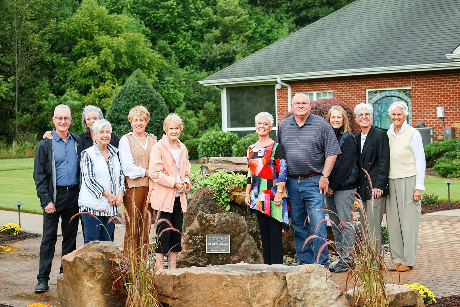 Alderwood of Davidson County Unveils New Water Feature at Hinkle Hospice House to Offer Peace, Healing, and Hope