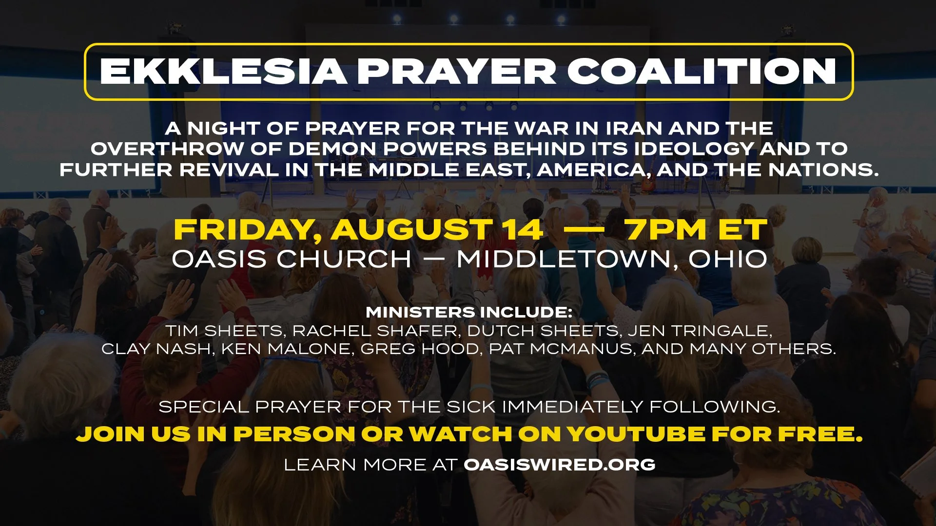 Ekklesia Prayer Coalition & Healing Summit