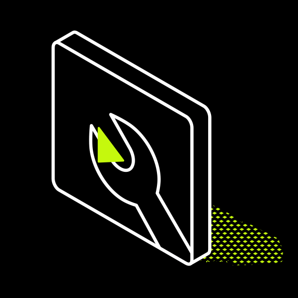 Icon of a book with a bookplate and a green arrow pointing to the right, symbolizing book distribution or publishing.