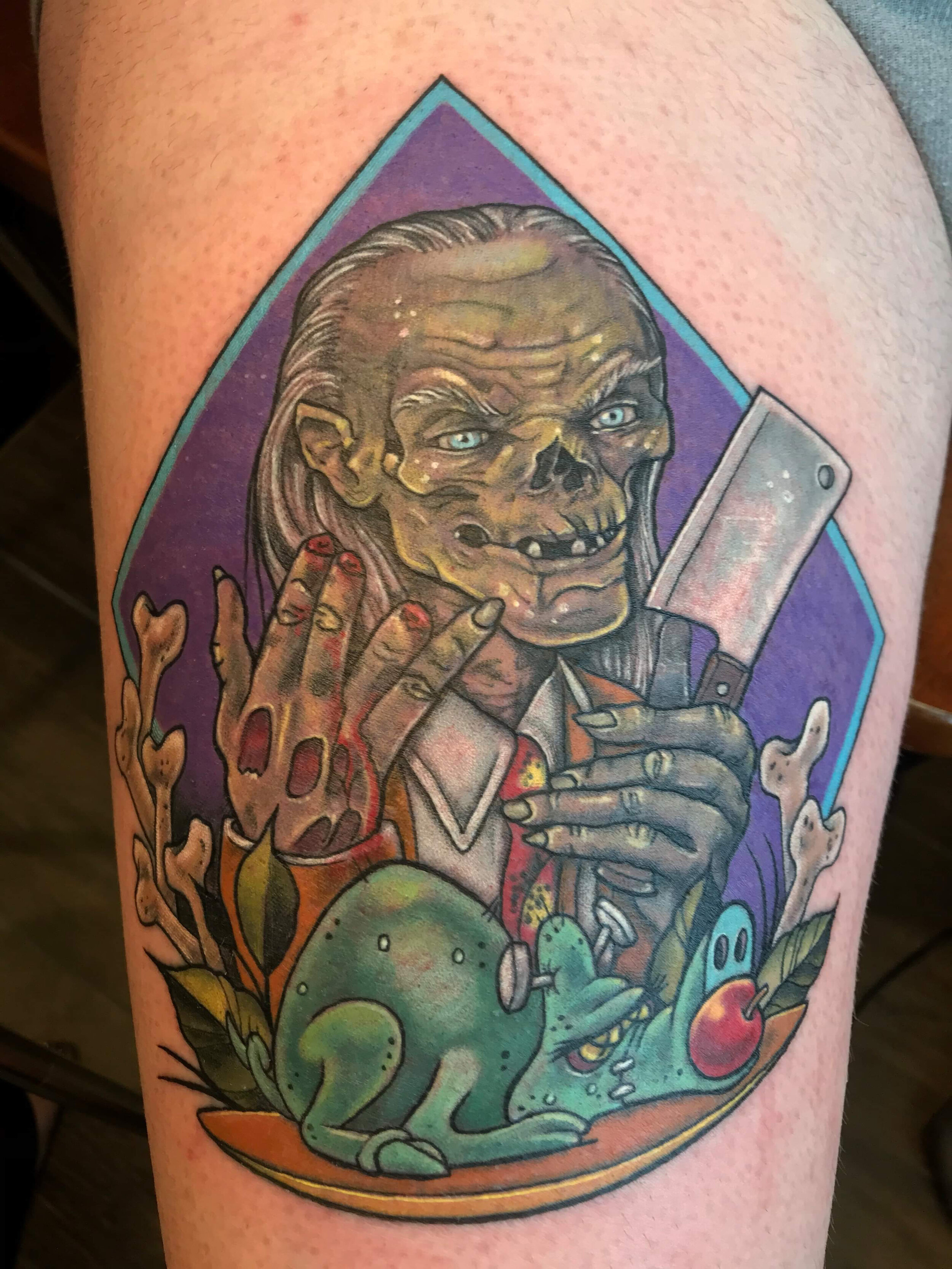 Tales from the Crypt Tattoos for Spooky Boils and Ghouls  The Tattooed  Archivist