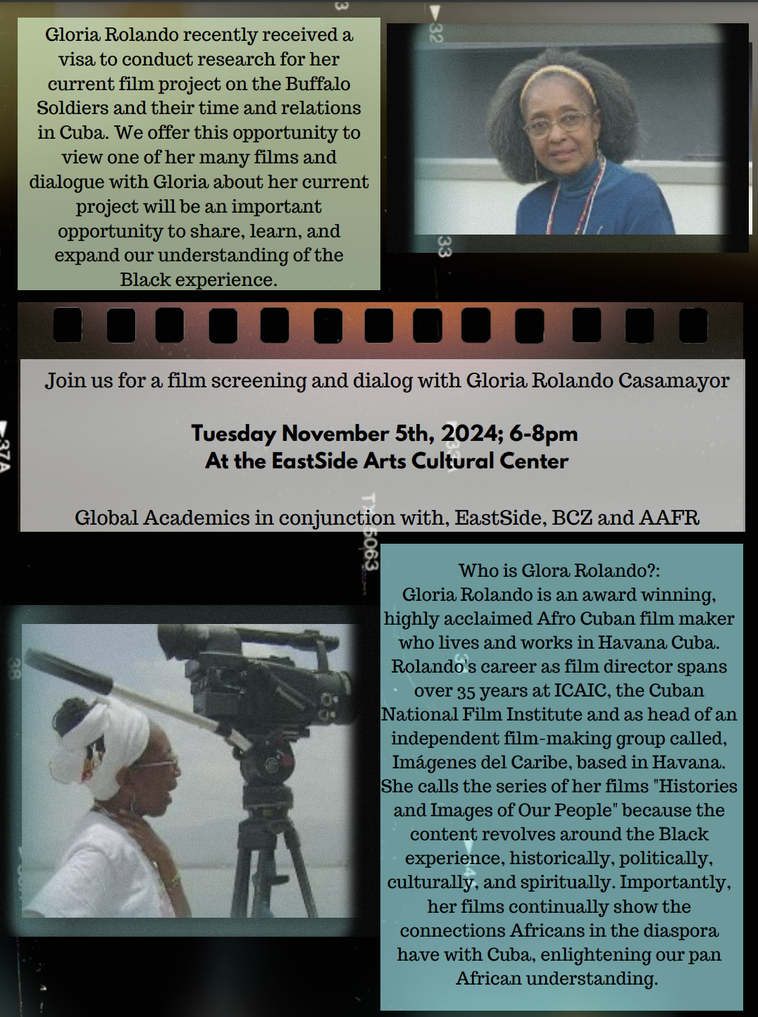 Film Screening and Dialogue with Gloria Rolando Casamayor