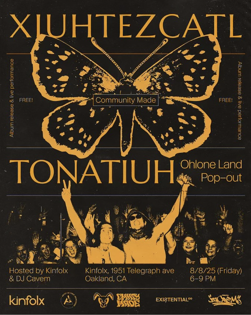 Xiuhtezcatl Ohlone Land Pop-Out hosted by Ietef Vita