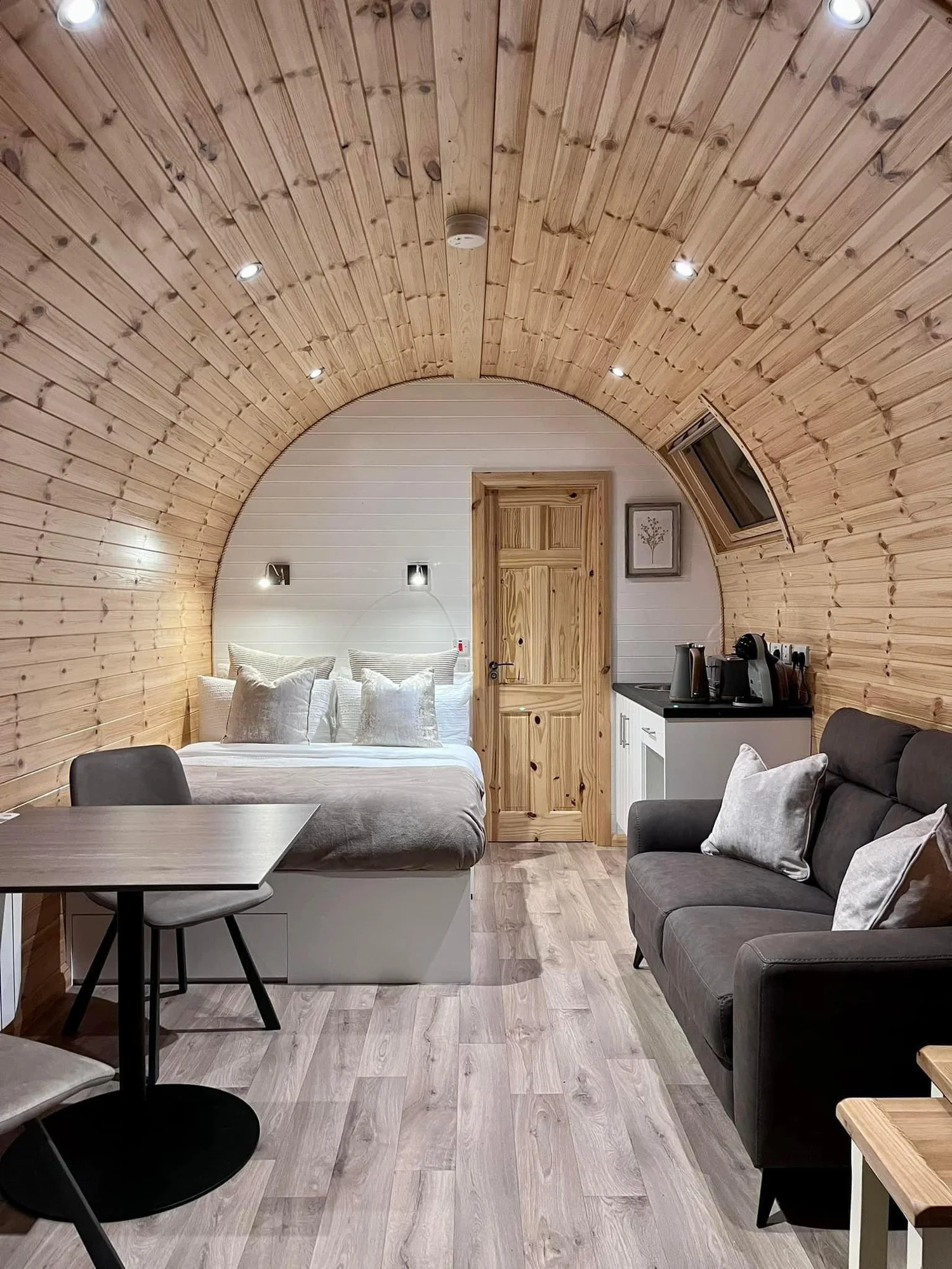Luxury Glamping Pod Exterior