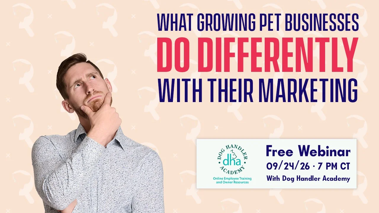 Free Webinar: What Growing Pet Businesses Do Differently With Their Marketing