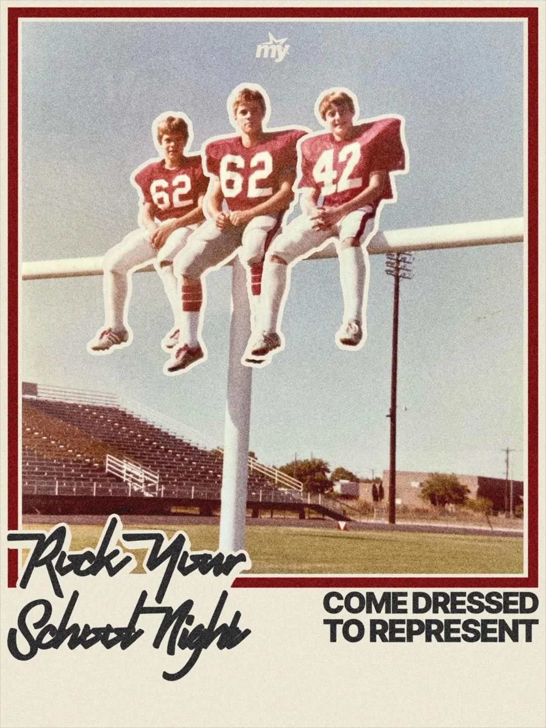 ROCK YOUR SCHOOL NIGHT!!!!💫💫

THIS SUNDAY@ 6:15pm !! We&rsquo;ve got FOOD, GAMES, AND MORE!!! 🍔🥤🏀

and yes, WE ARE WRECKING A CAR🚙🪓🪓