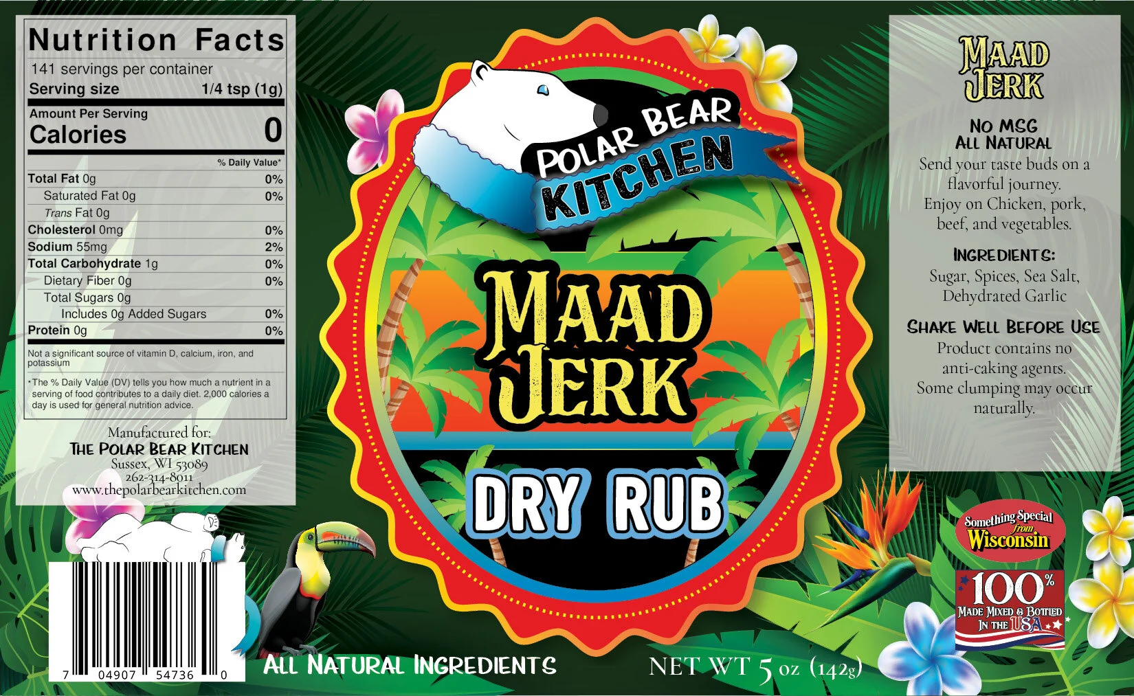 Maad Jerk Rub Polar Bear Kitchen Label 2.jpg